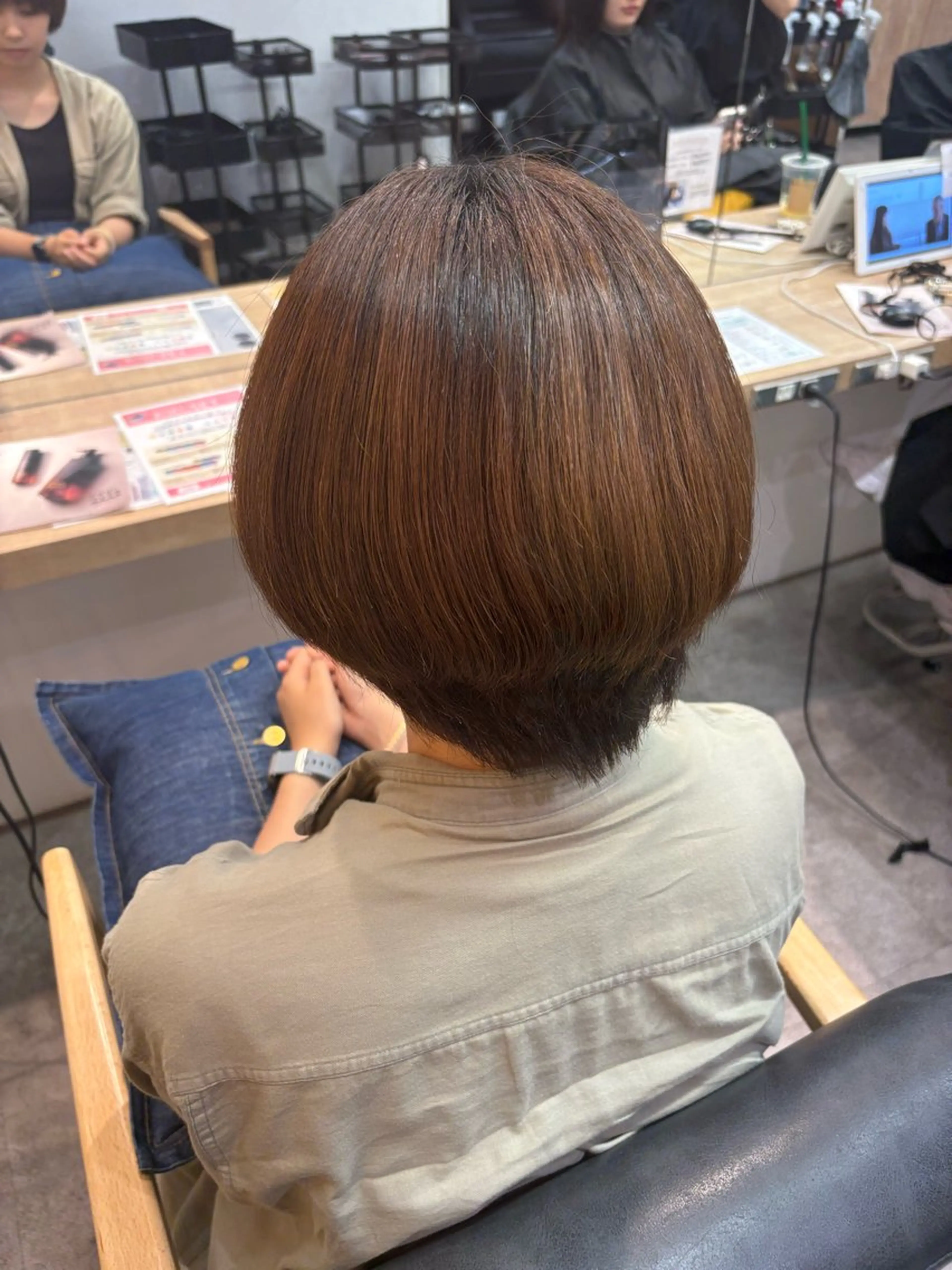 ショート トリートメント トリートメント 推し活カラー/暖色 /ブリーチなし/横浜のヘアスタイル