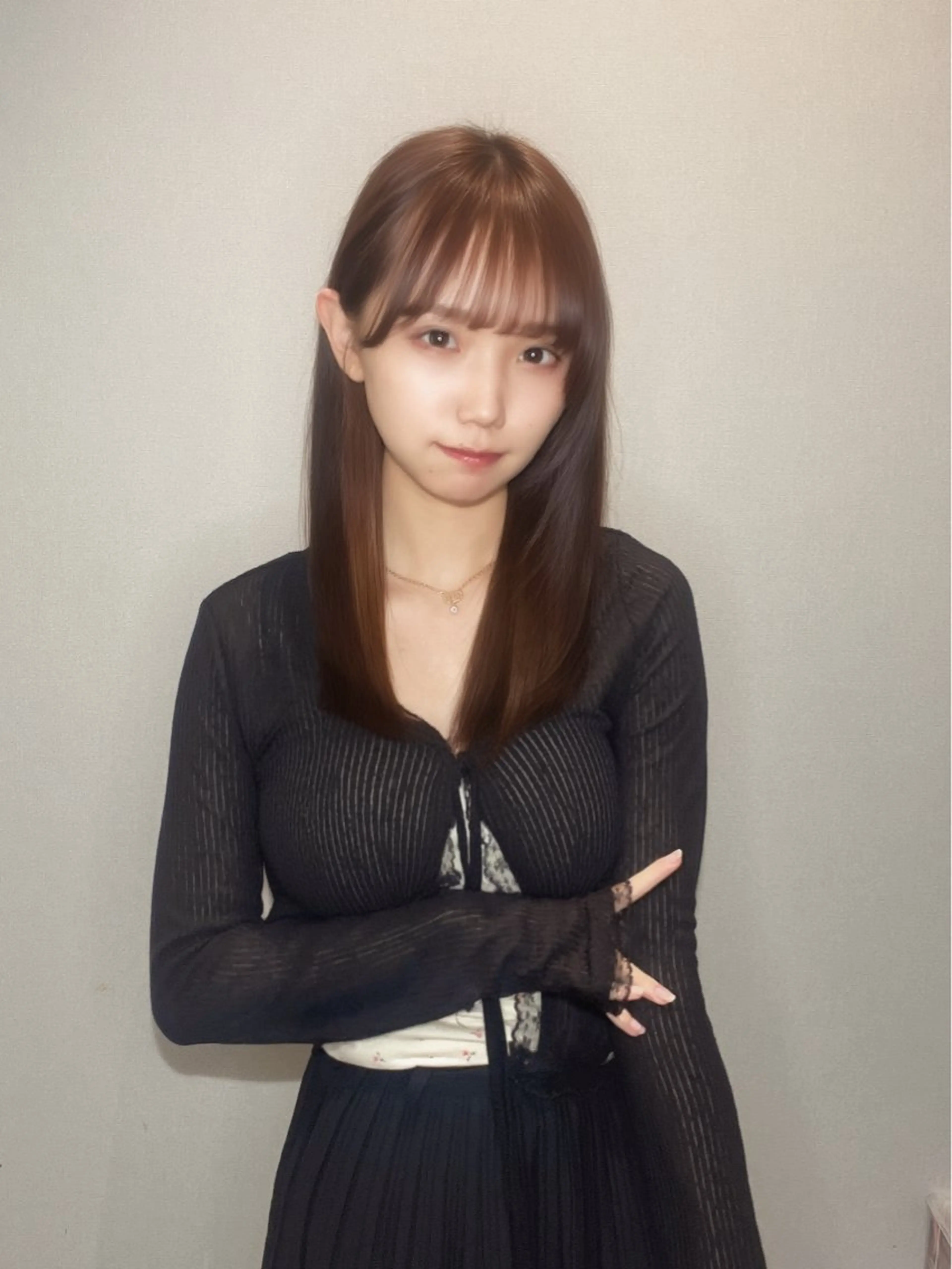 ロング 髪質改善 ヘアカラー トリートメント 髪質改善/shuki 韓国/代表取締役のヘアスタイル