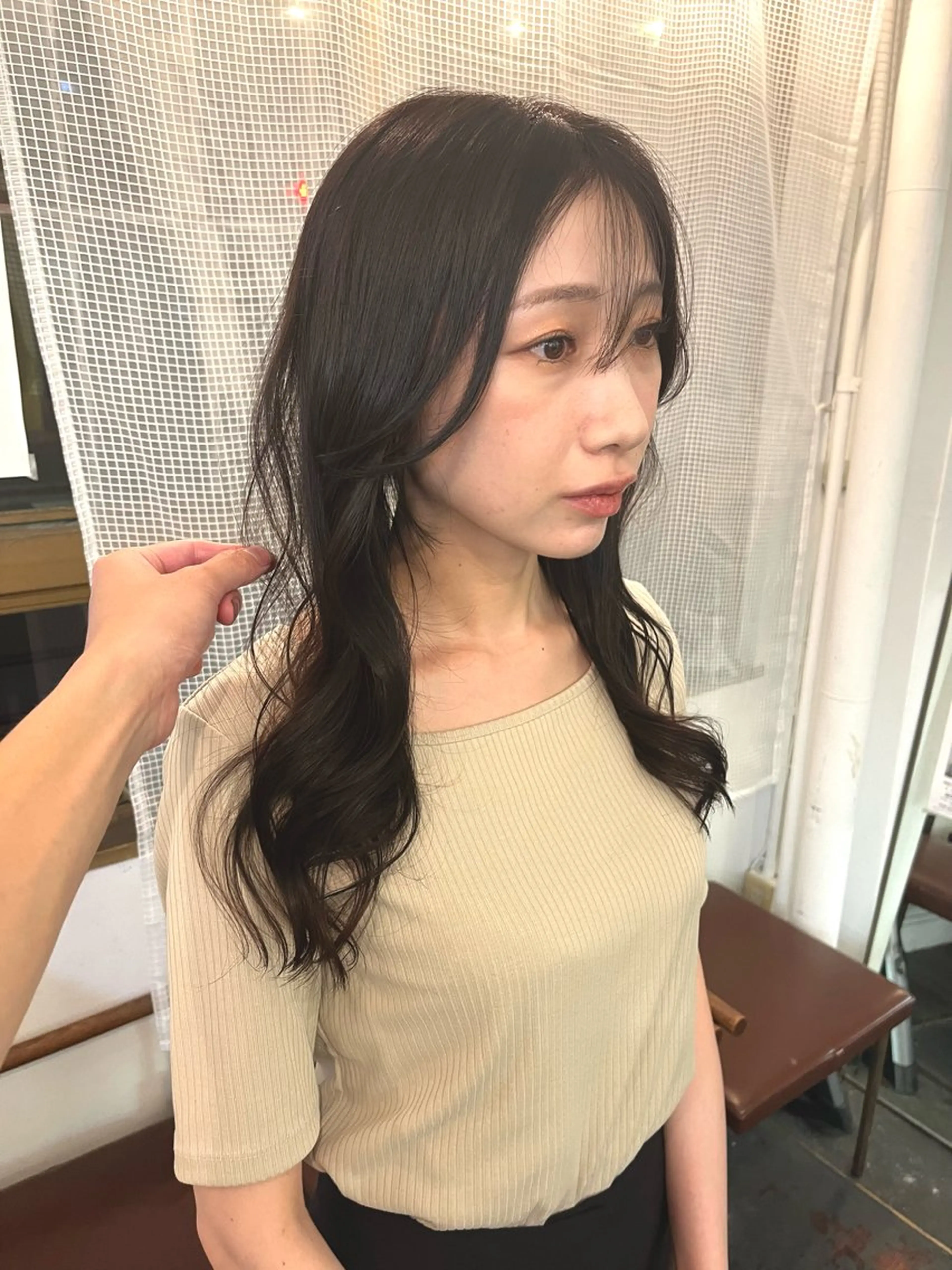 ロング 艶髪color💎髪 質改善ストレート大吉のヘアスタイル