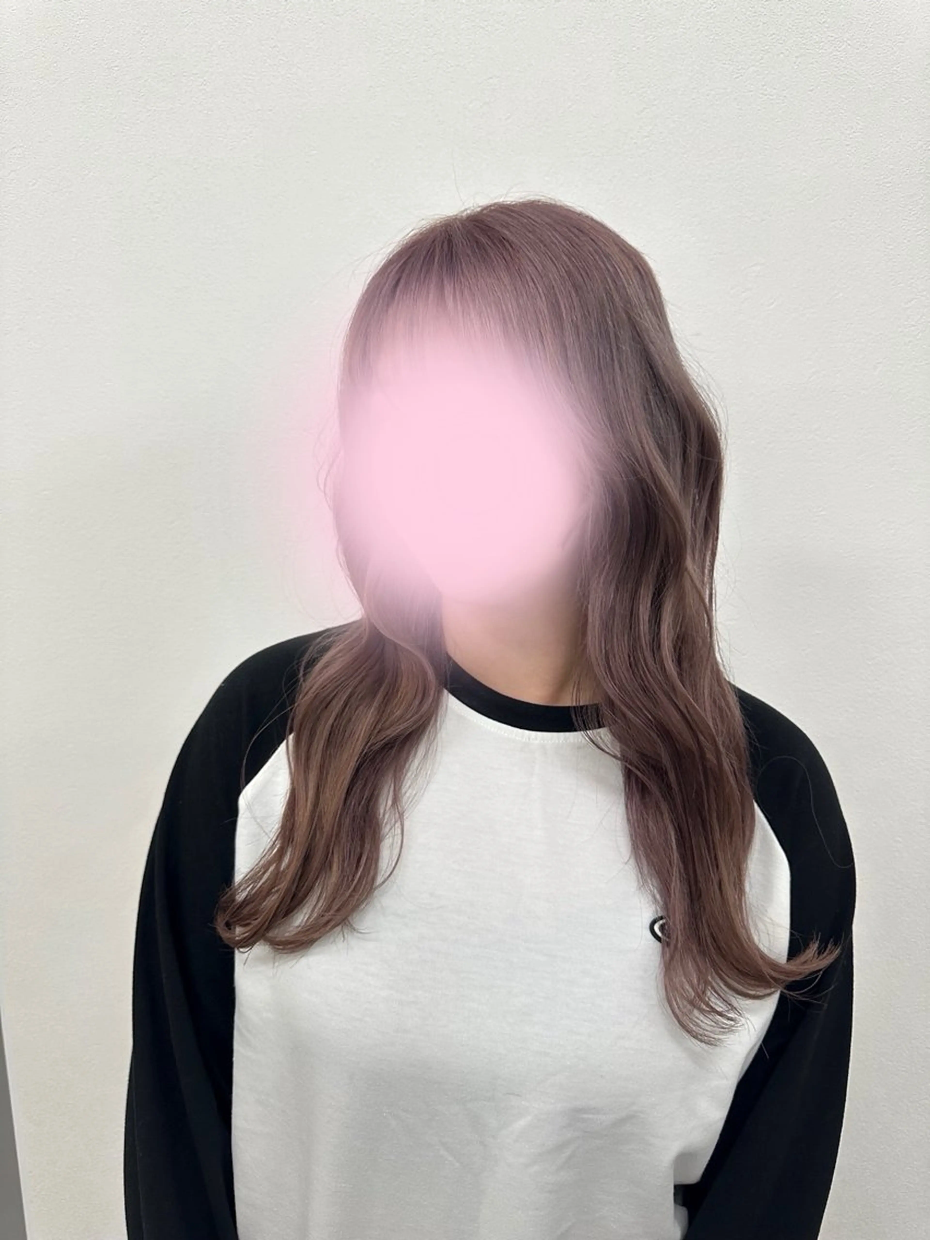 ロング ヘアカラー 大井 あんずのヘアスタイル