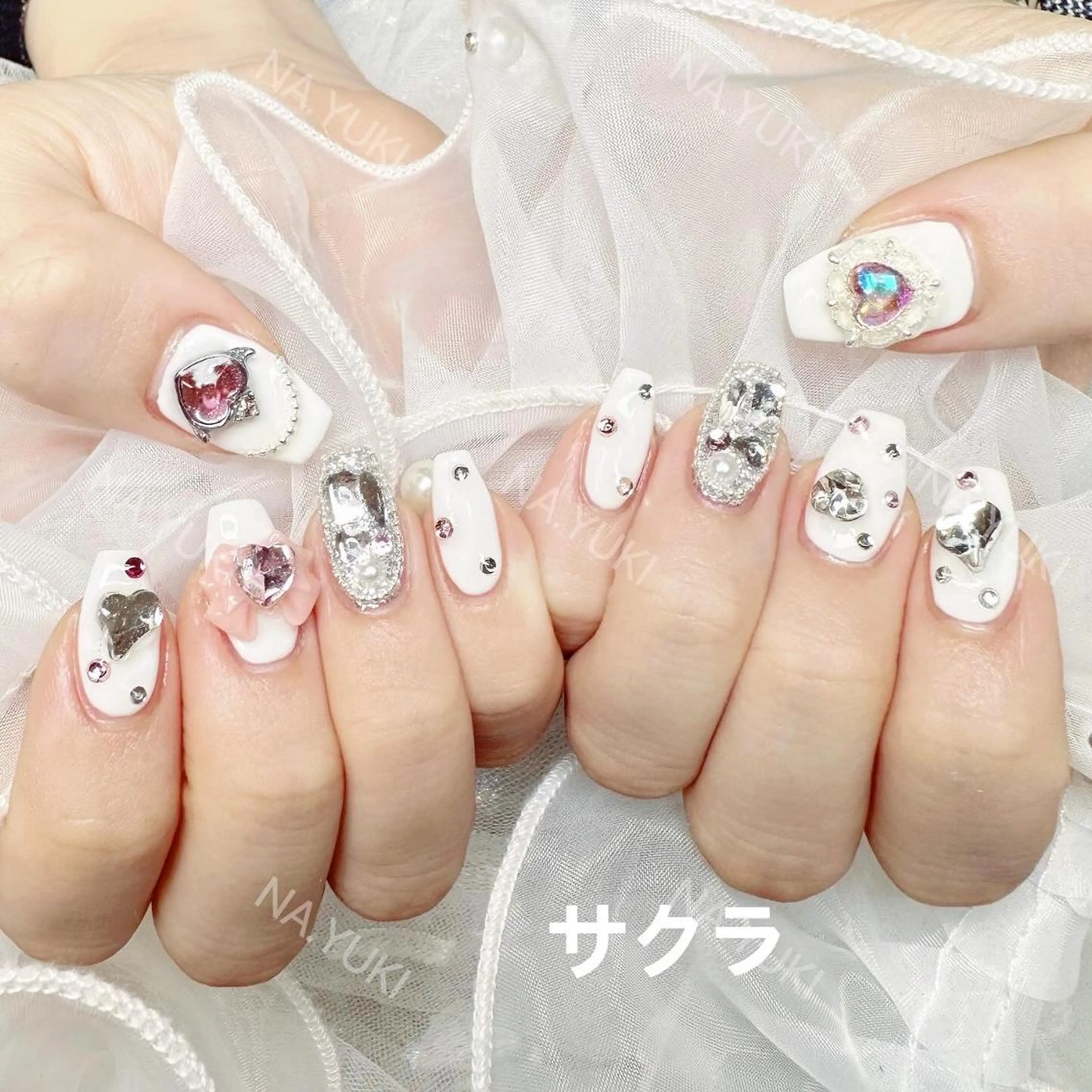 ネイル ハンドネイル ハンドケア YUKI 💗 渋谷店のネイルデザイン