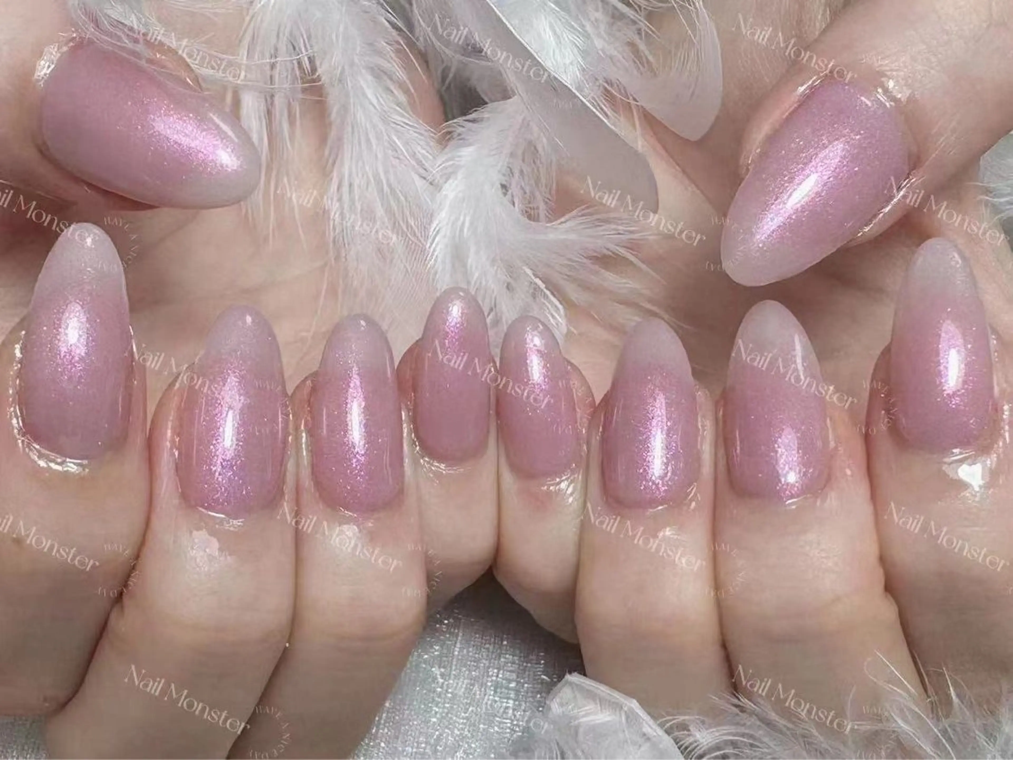 【11月オフ全て無料中】🌸❤✨ミラー/オーロラ（ベース付き）の写真