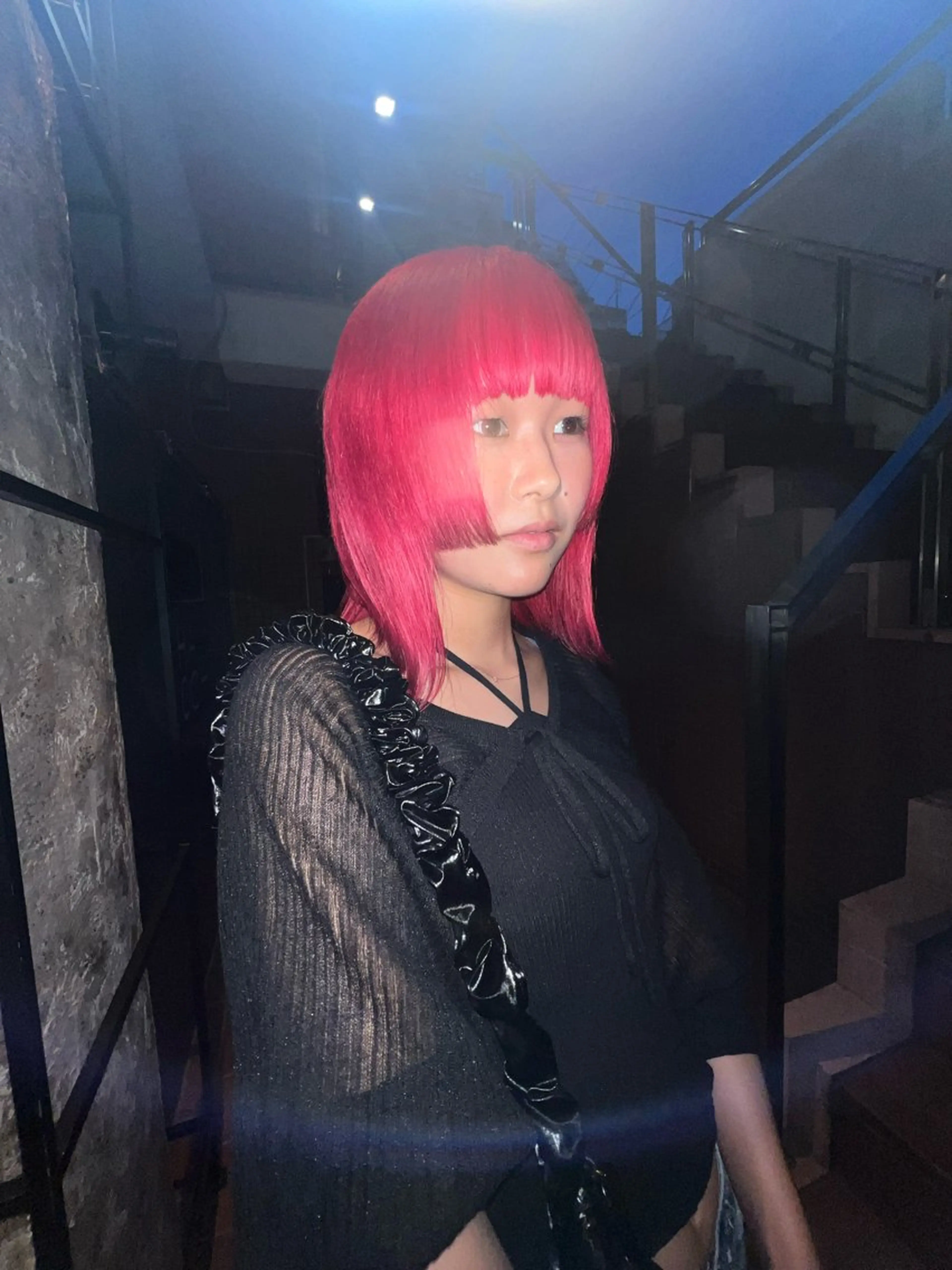 セミロング カラー カット ヘアカラー haco＋所属・圧倒的デザイン力 店長🎨RENAのヘアスタイル