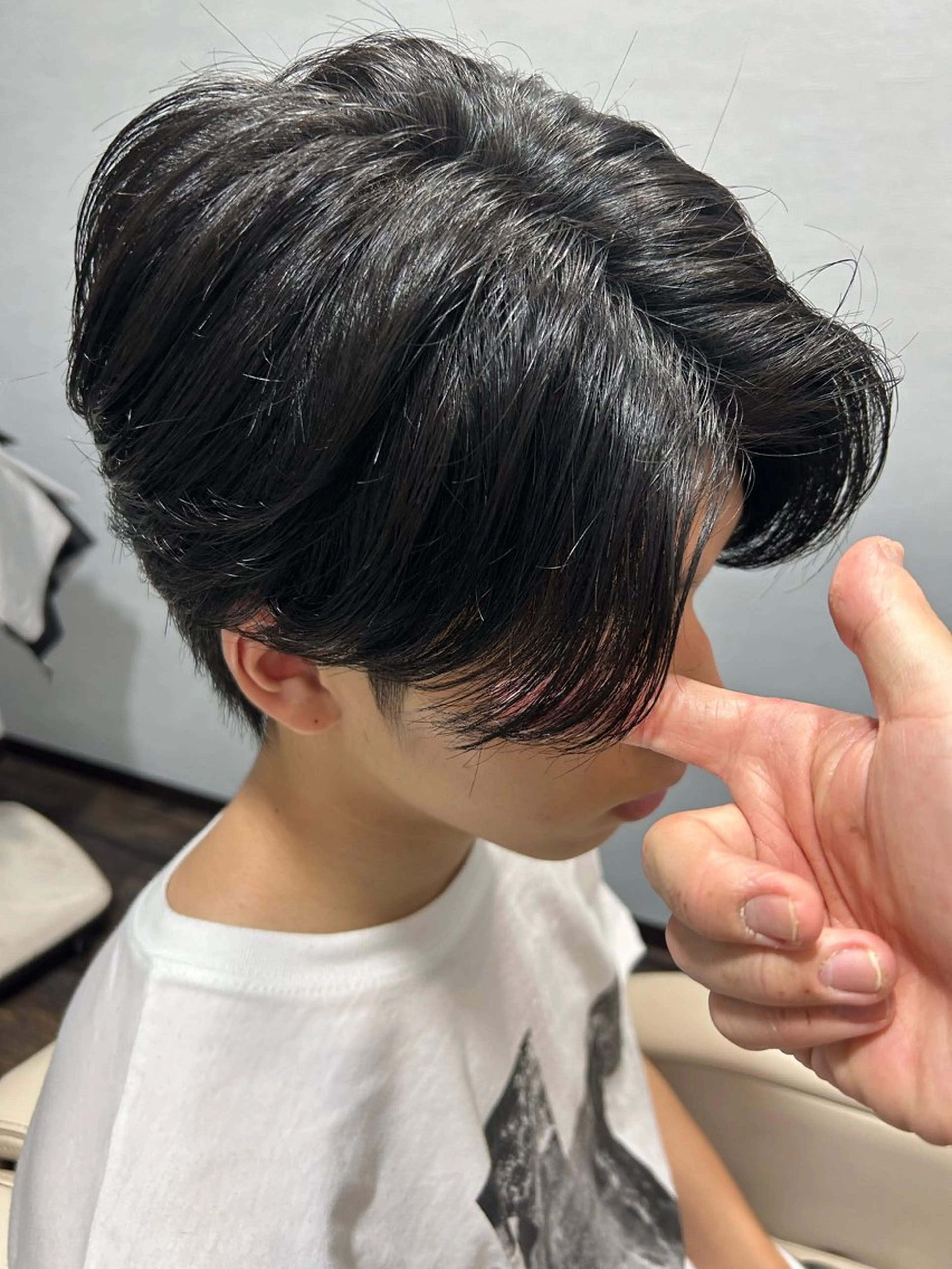 ミディアム Act hair所属・カットモデル募集中/ 共和/大場和哉のヘアスタイル