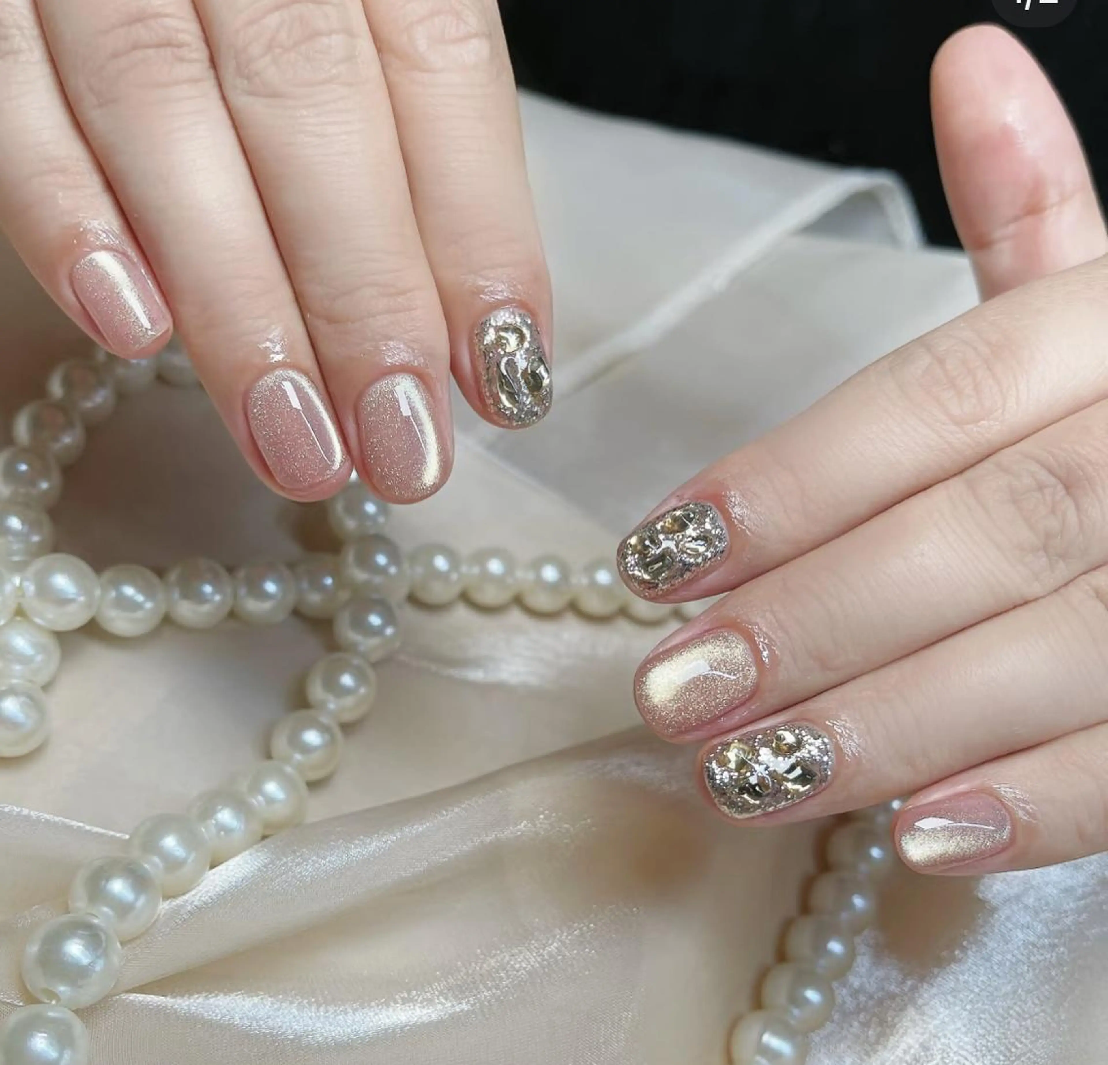 ネイル ハンドネイル ハンドケア 🍑 momo_nailのネイルデザイン