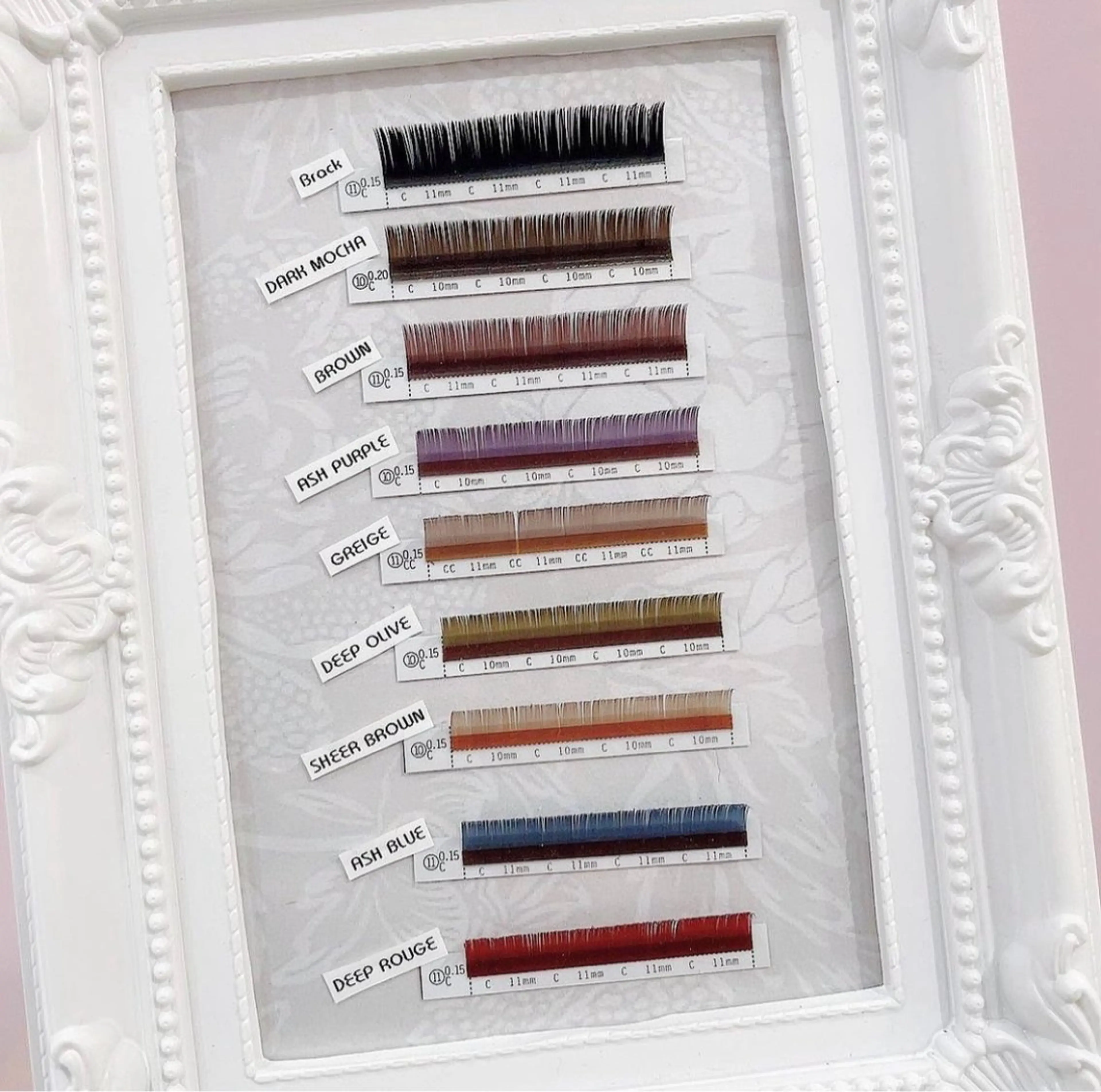 マツエク・マツパ JuQ💎 Riokaのマツエク・マツパデザイン