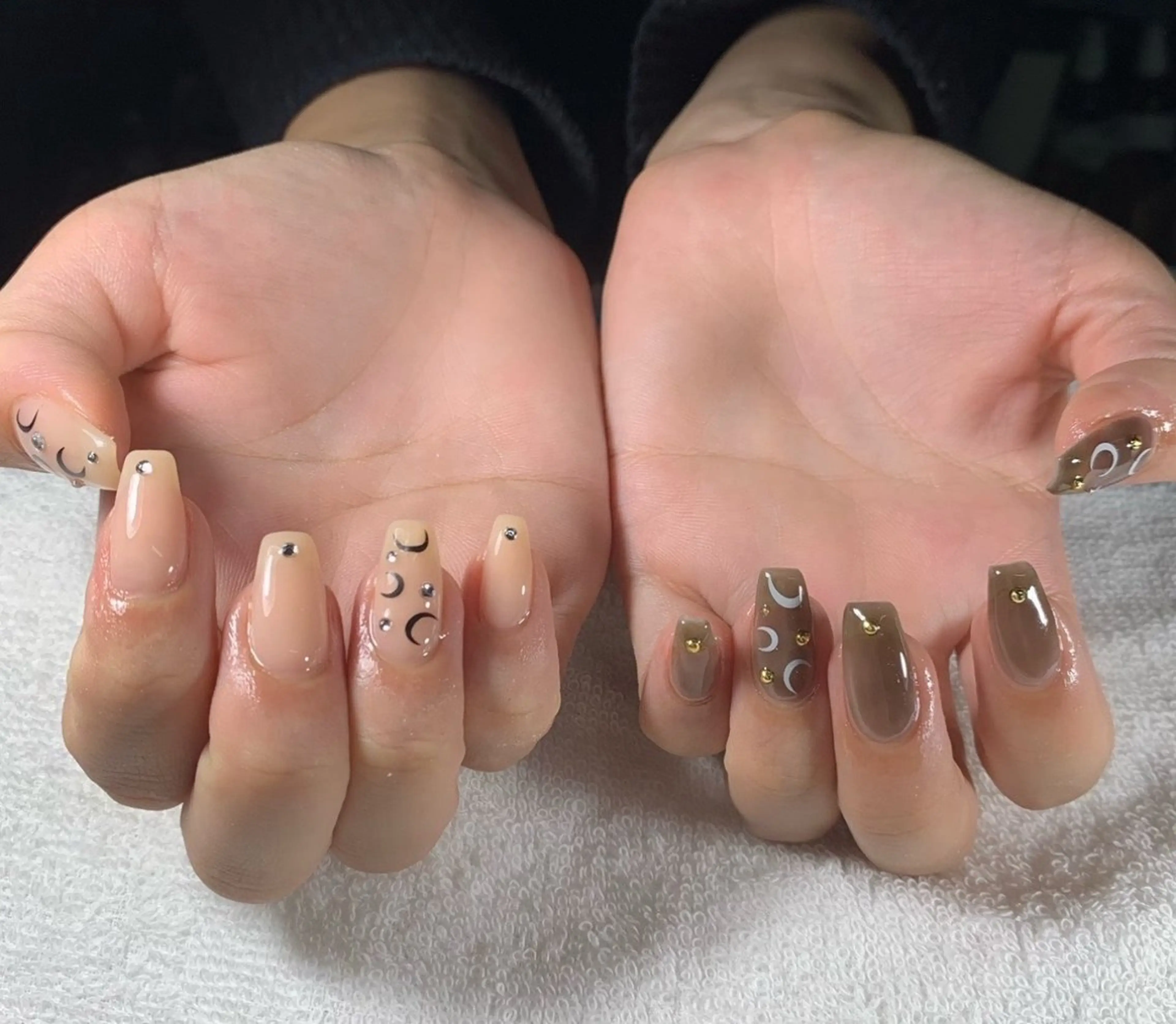 ネイル クリアネイル ハンドネイル フットネイル MHR nailのネイルデザイン