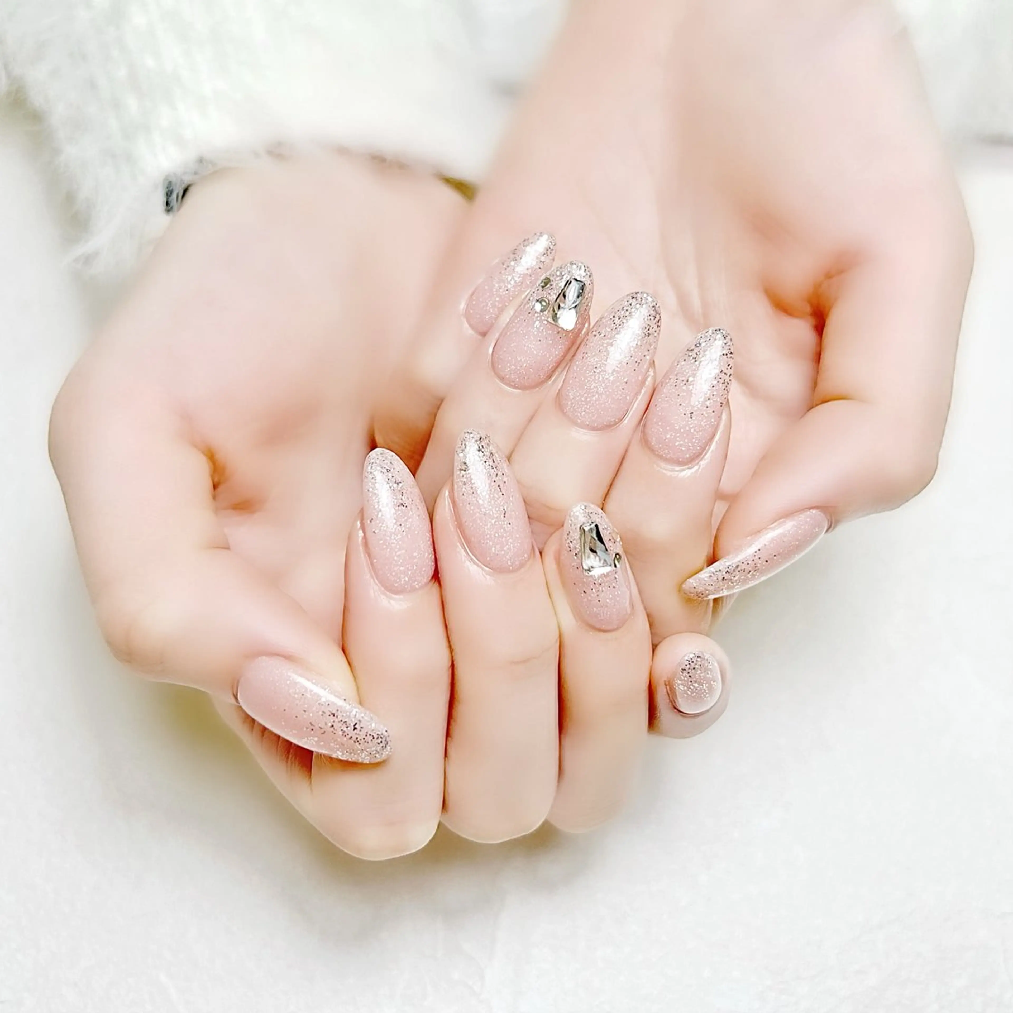 ネイル アートネイル オフィスネイル ワンカラーネイル 冬ネイル rouse nail RISATOのネイルデザイン