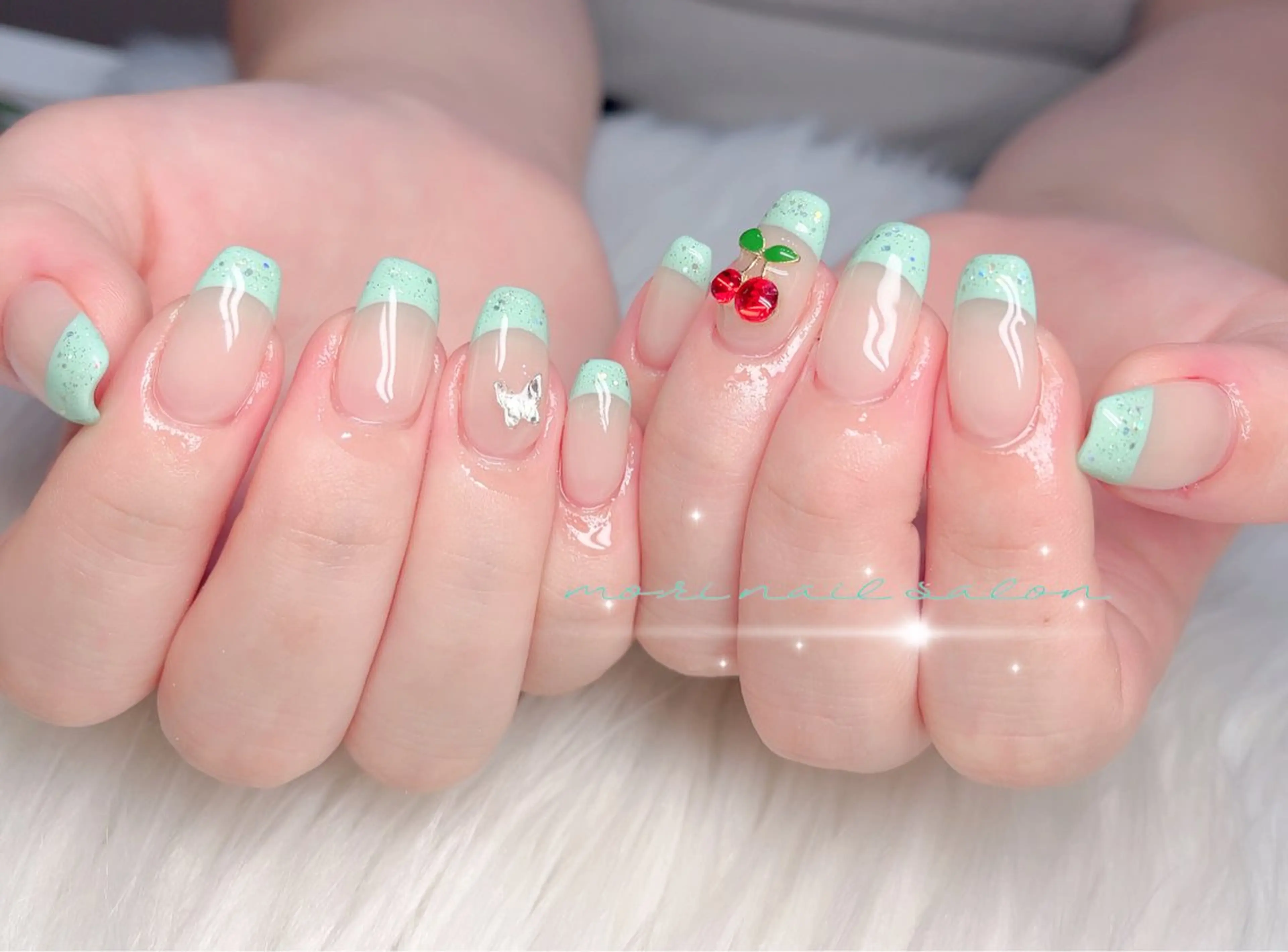 ネイル ハンドネイル 森 ネイルサロンのネイルデザイン