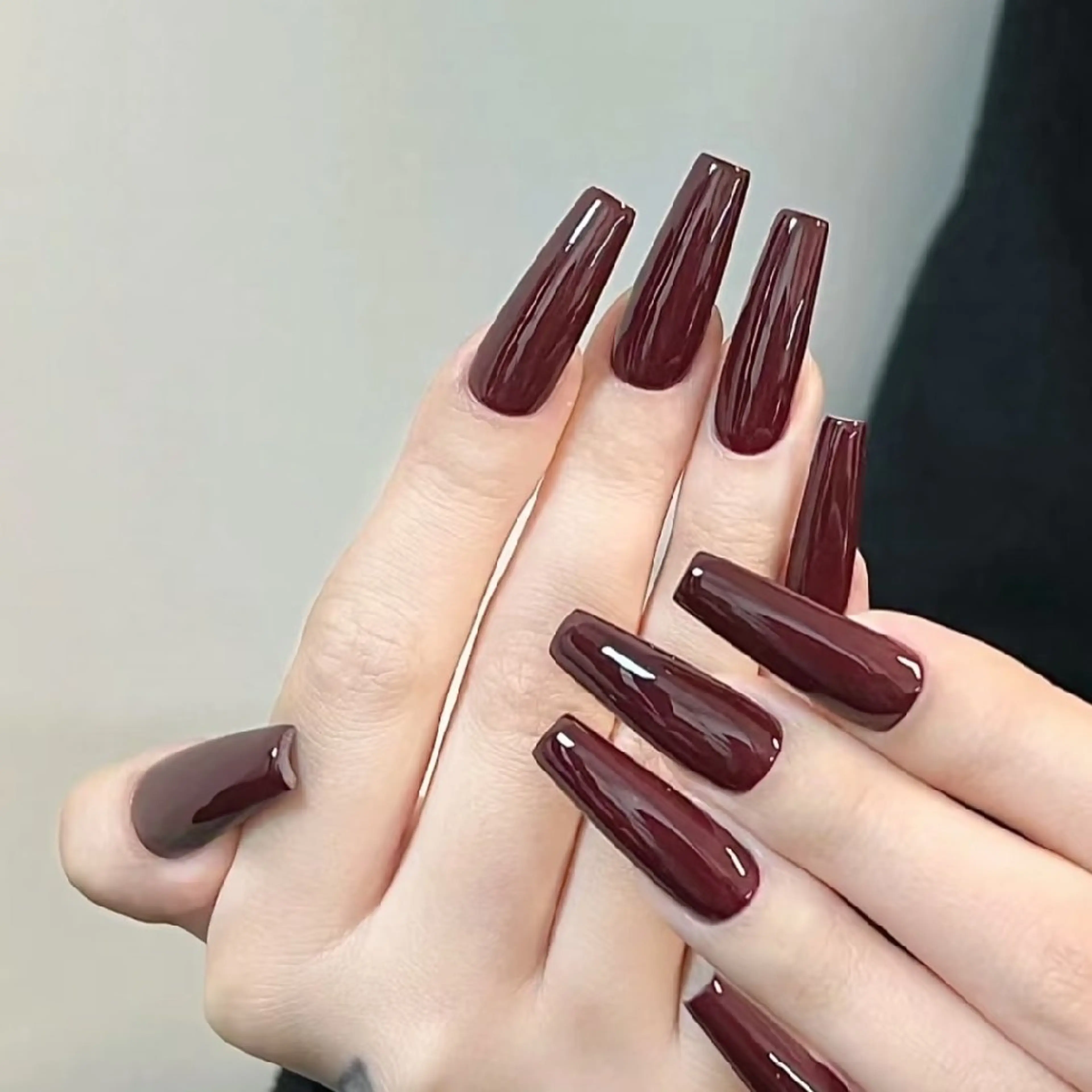 ネイル 長さ出し ワンカラーネイル MIYUKI Nail所属・MIYUKI  美桜のネイルデザイン