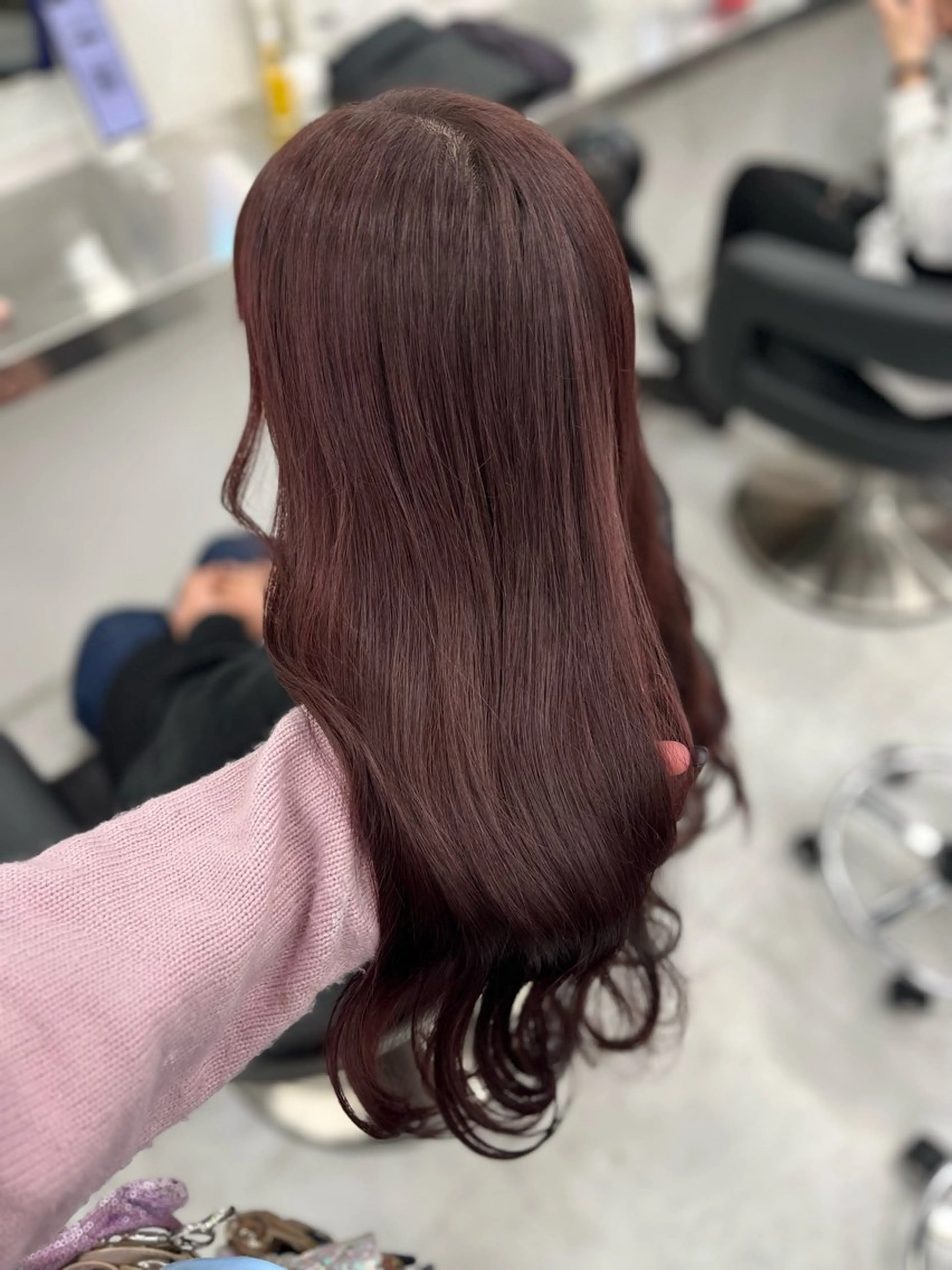 セミロング カラー ヘアアレンジ ヘアカラー トリートメント 愛されカラー🩷 はるなのヘアスタイル