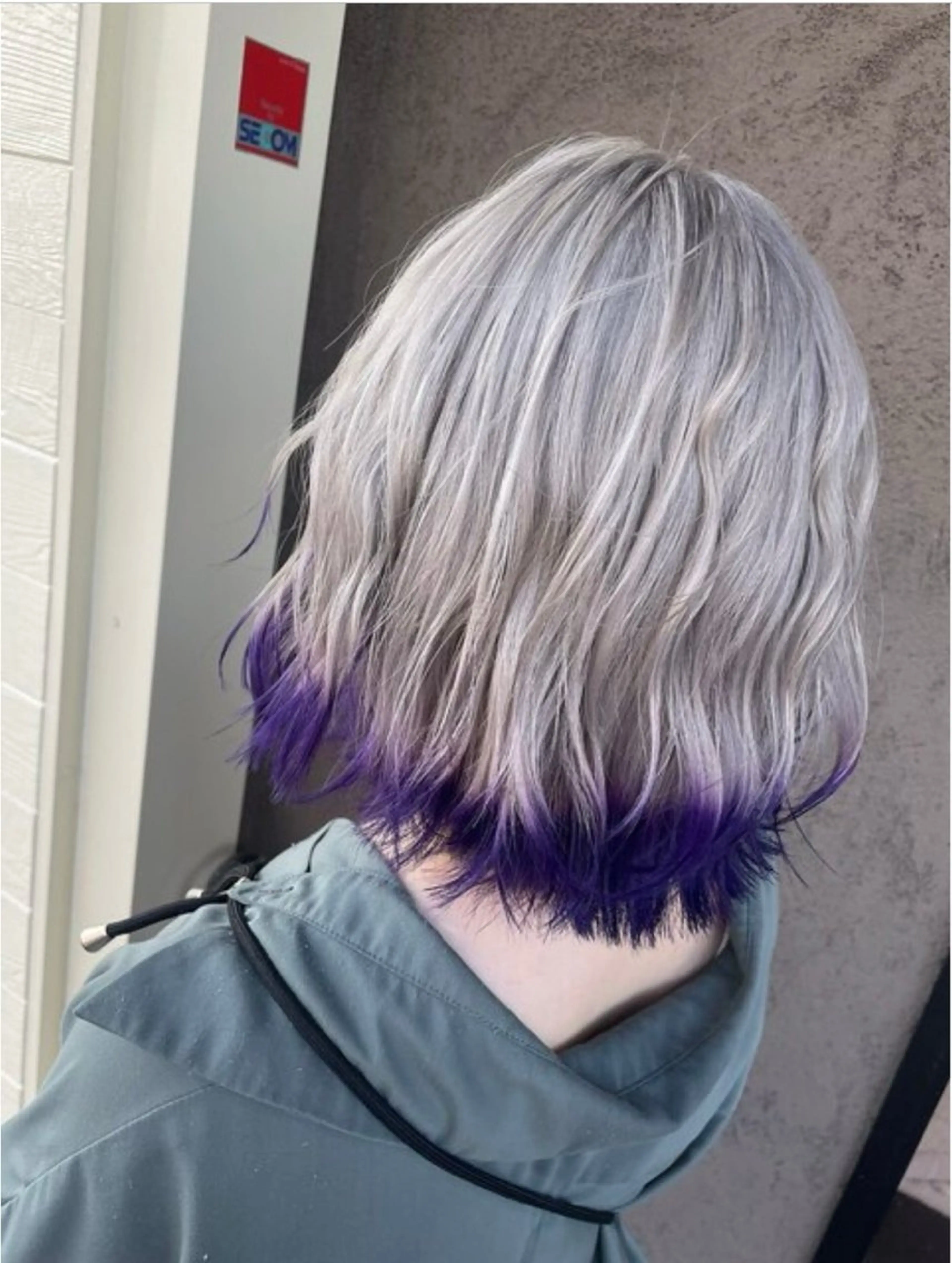 ミディアム カラー パープルカラー ヘアカラー Mika/💈カラー モデル募集中🩶のヘアスタイル