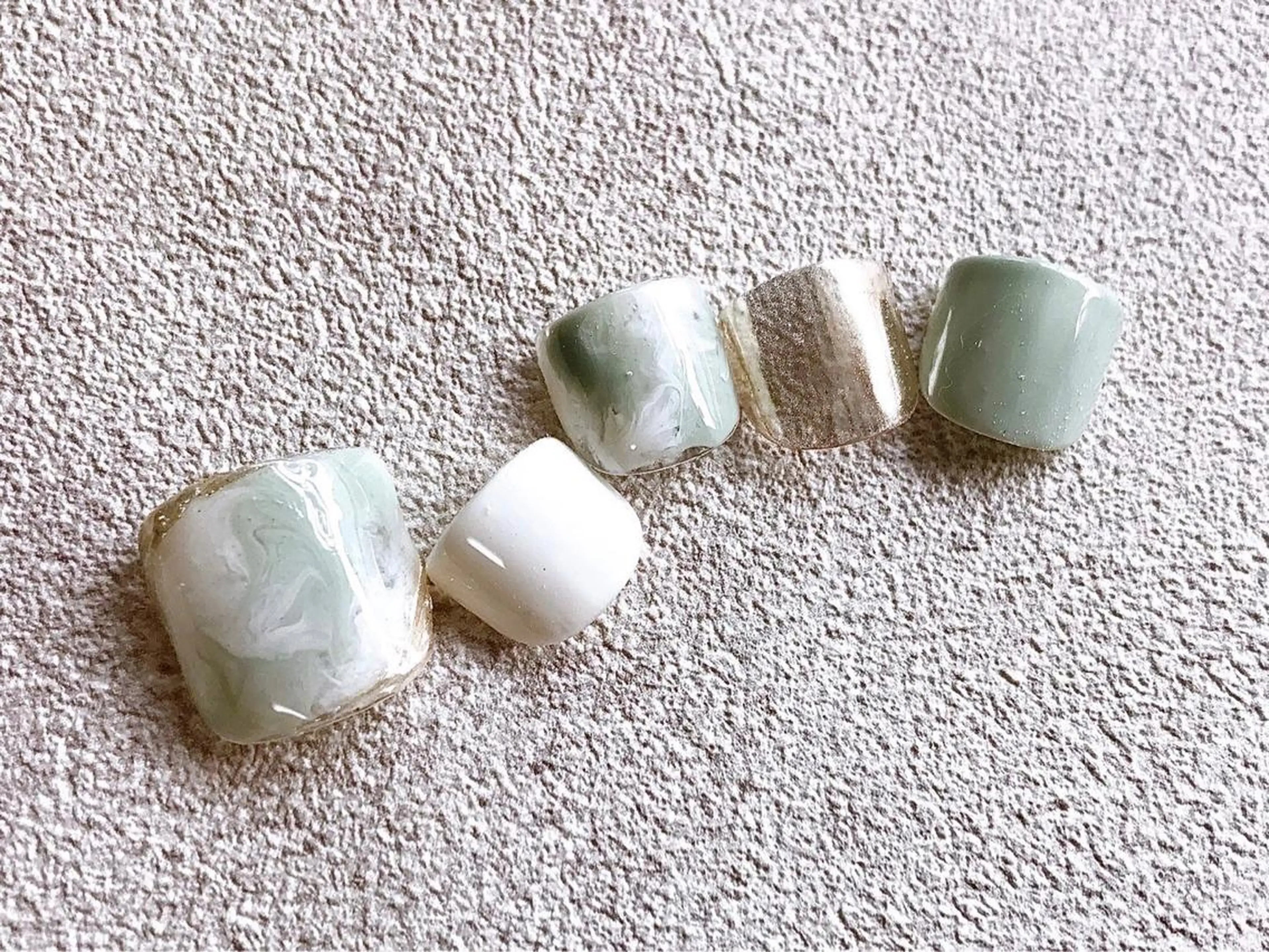 ネイル フットネイル Mogu nail 二子玉川のネイルデザイン