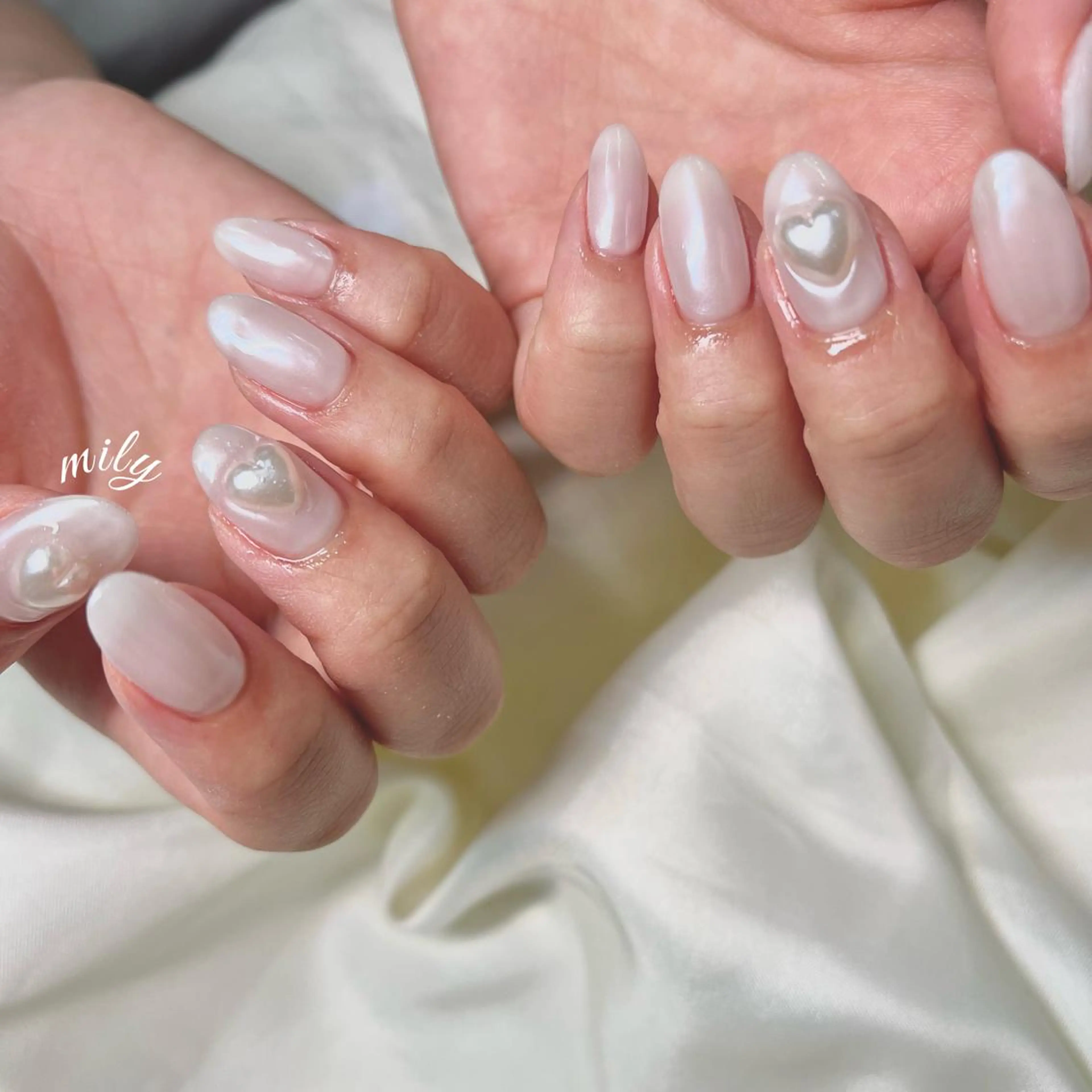 ネイル mily_harajuku所属・韓国ネイル☁️ haruna🌛のネイルデザイン