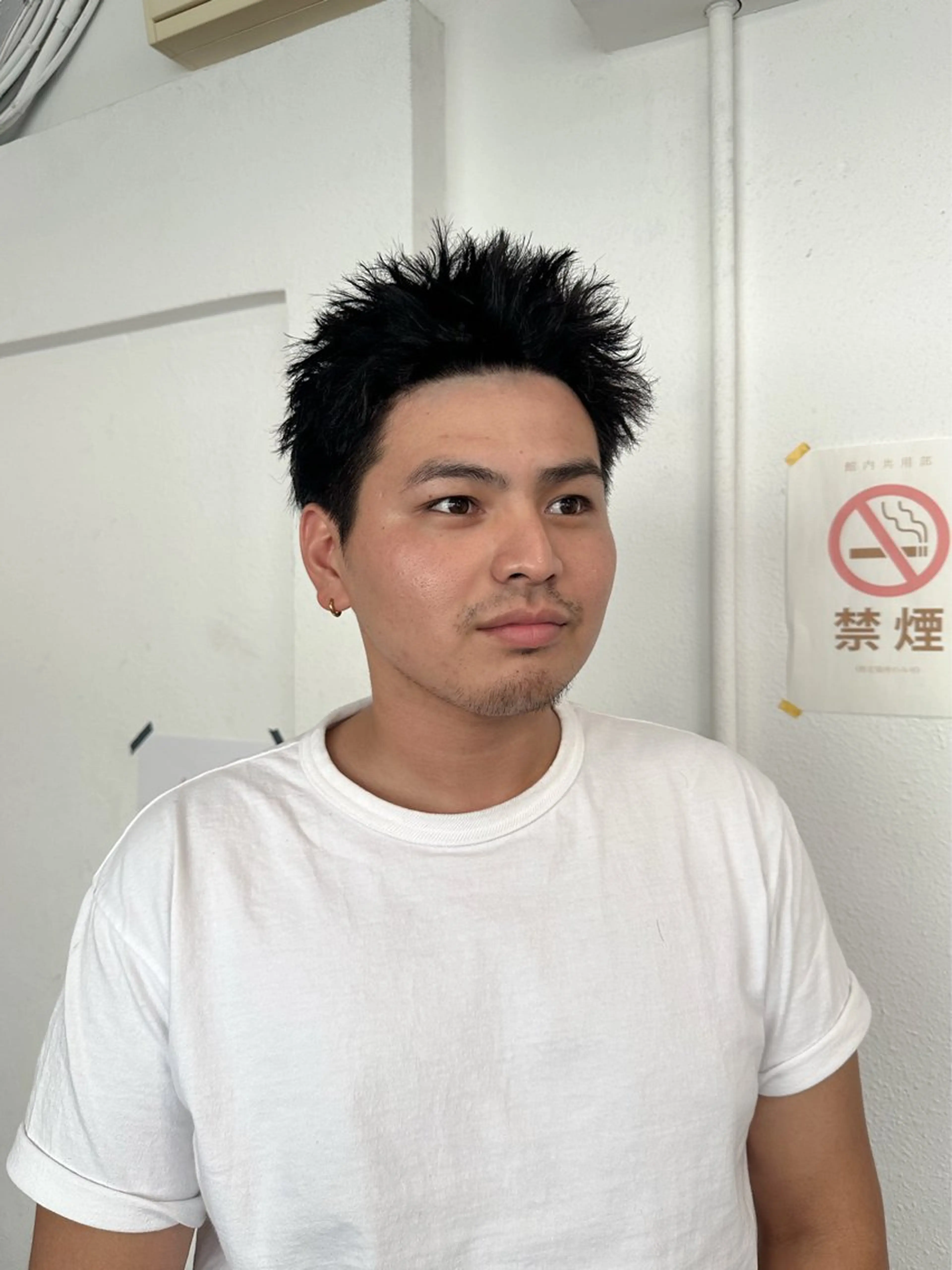 ショート BOW【ボウ】所属・メンズパーマ/本町/ 心斎橋/Takumiのヘアスタイル