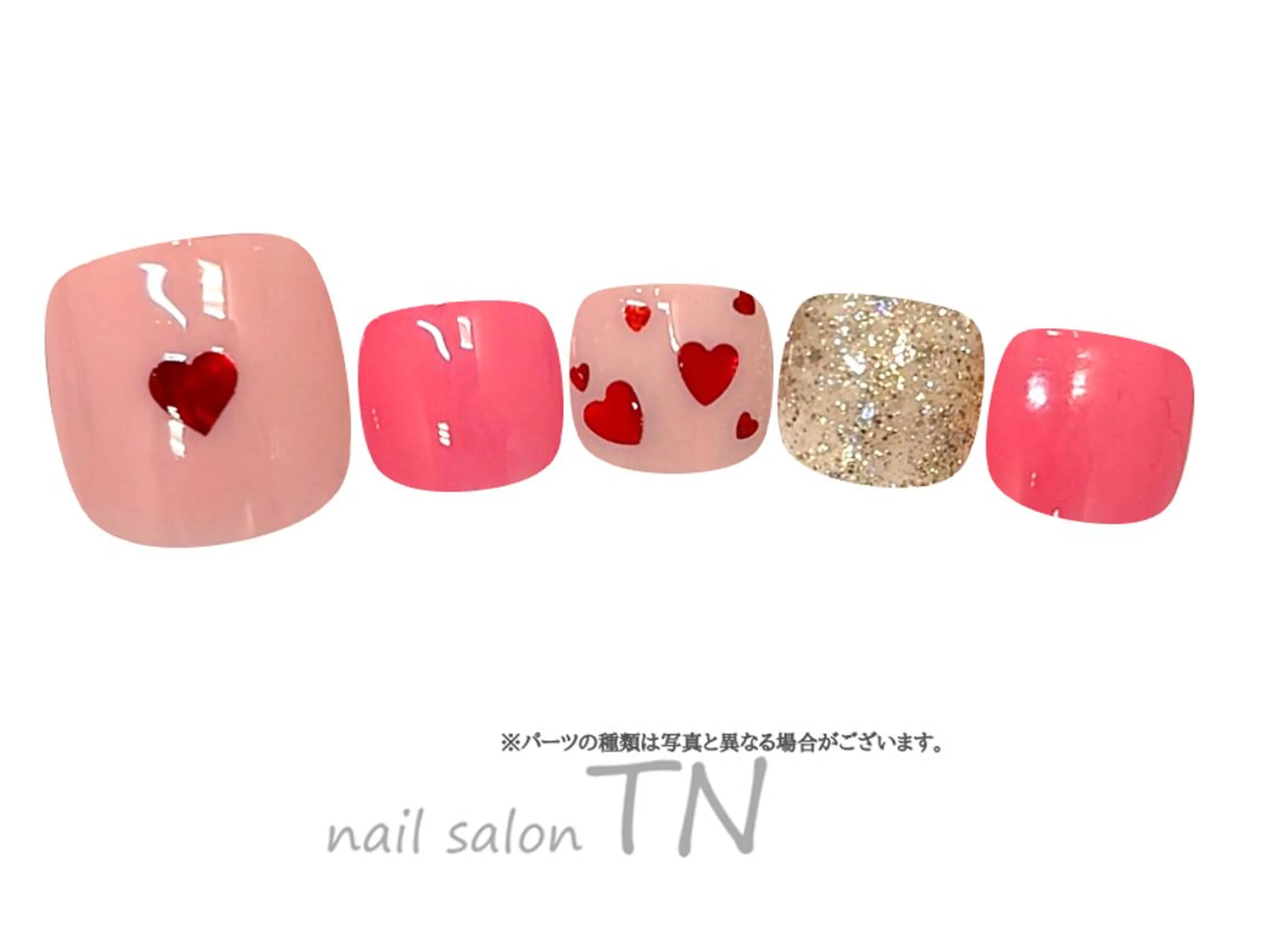 ネイル フットネイル 矢川 まどかのネイルデザイン