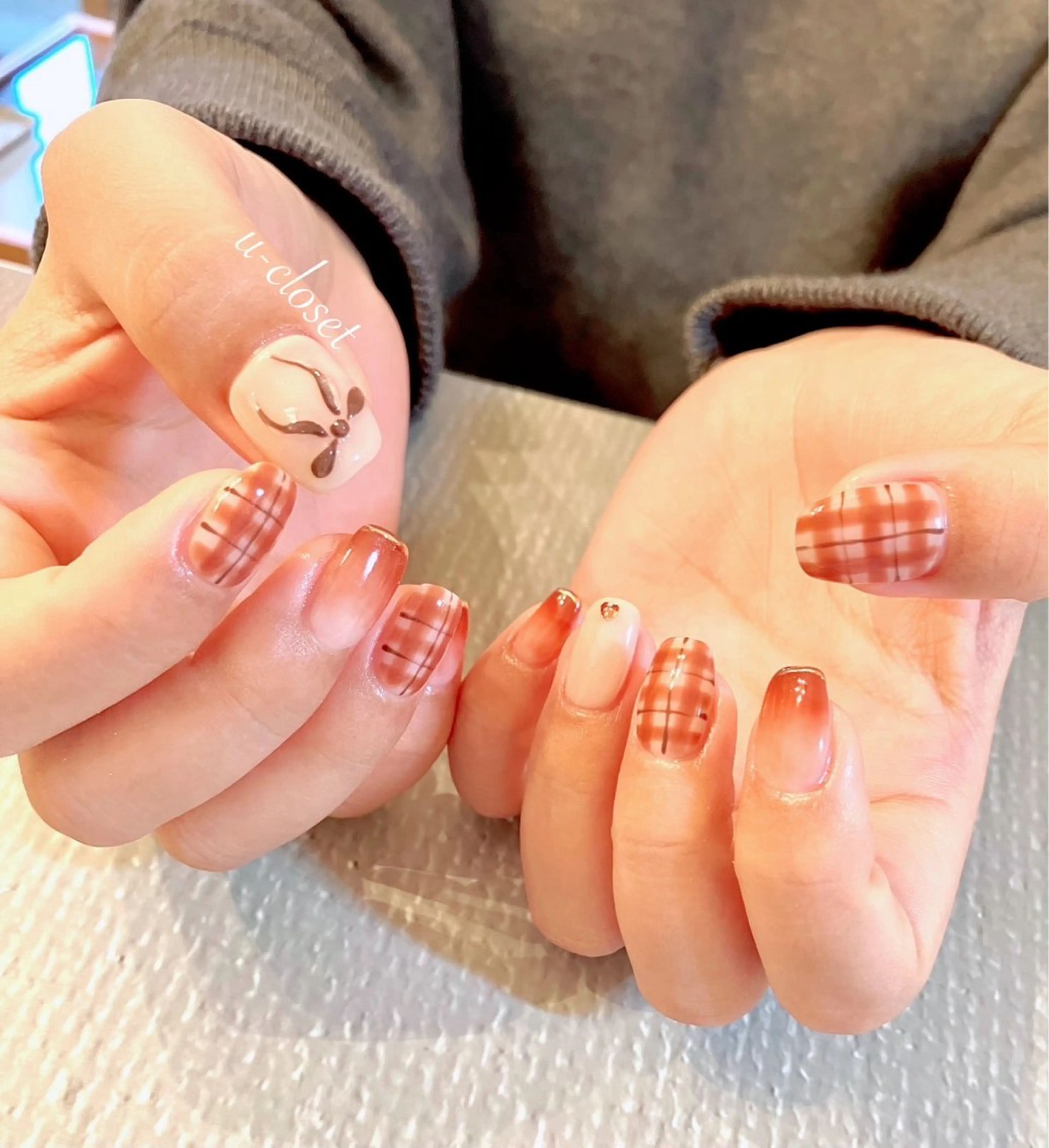 ネイル ハンドネイル u closetのネイルデザイン