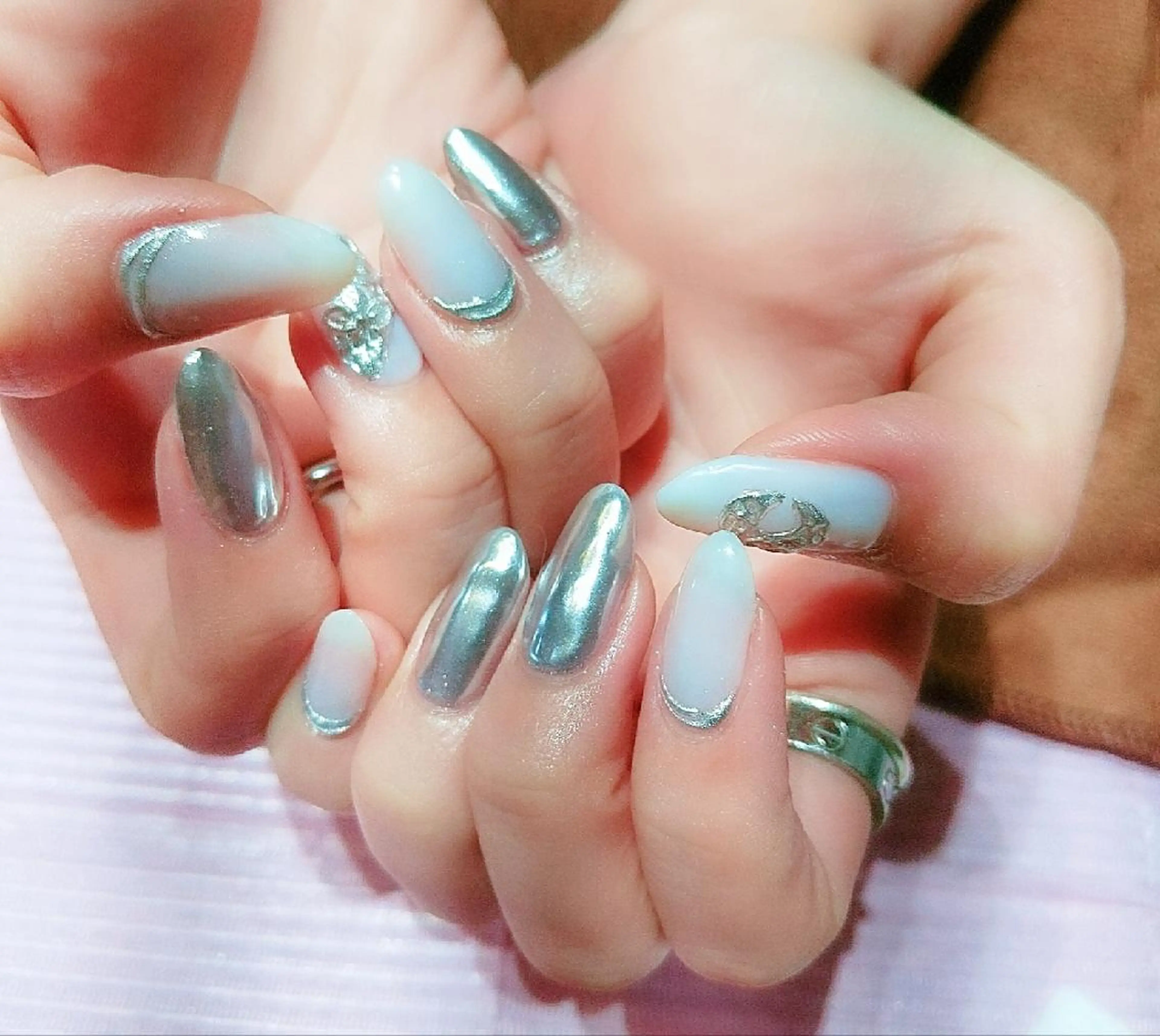 ネイル ハンドネイル あ きのネイルデザイン