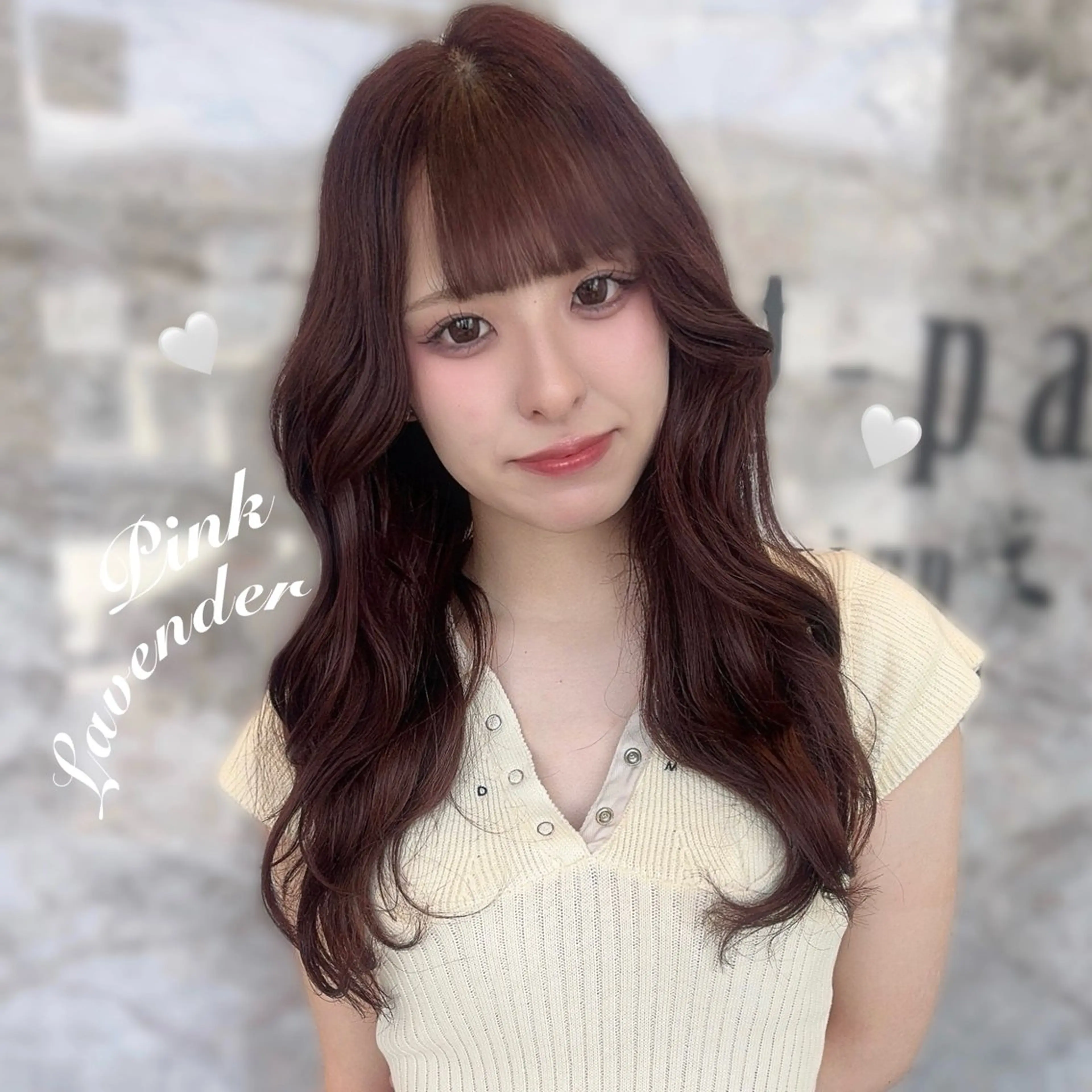 ロング カラー 暖色カラー🎀🎶 田辺 樹里のヘアスタイル