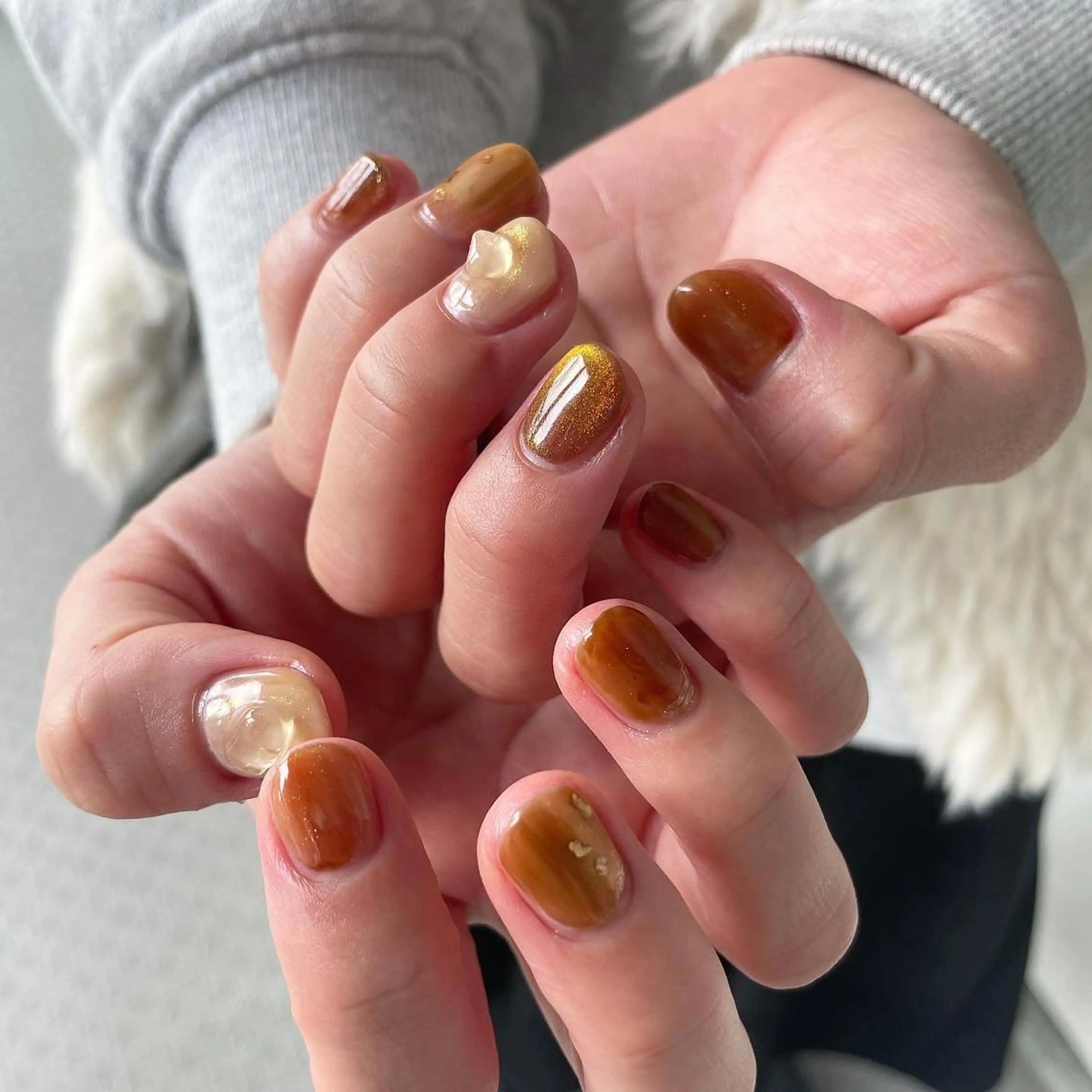 ネイル ニュアンスネイル taro nailのネイルデザイン