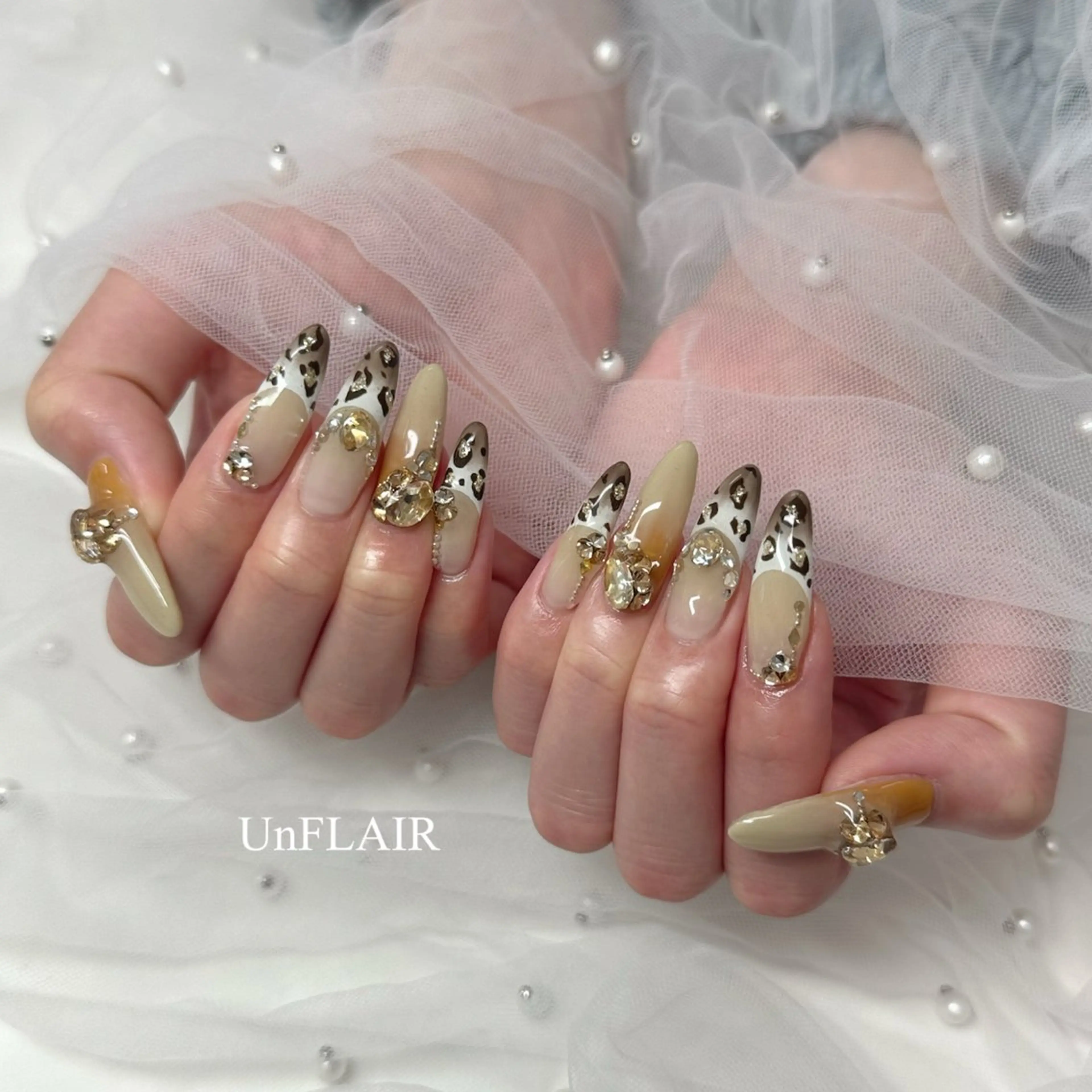 ネイル ハンドネイル UnFLAIR 麻布十番店🧸NAOのネイルデザイン