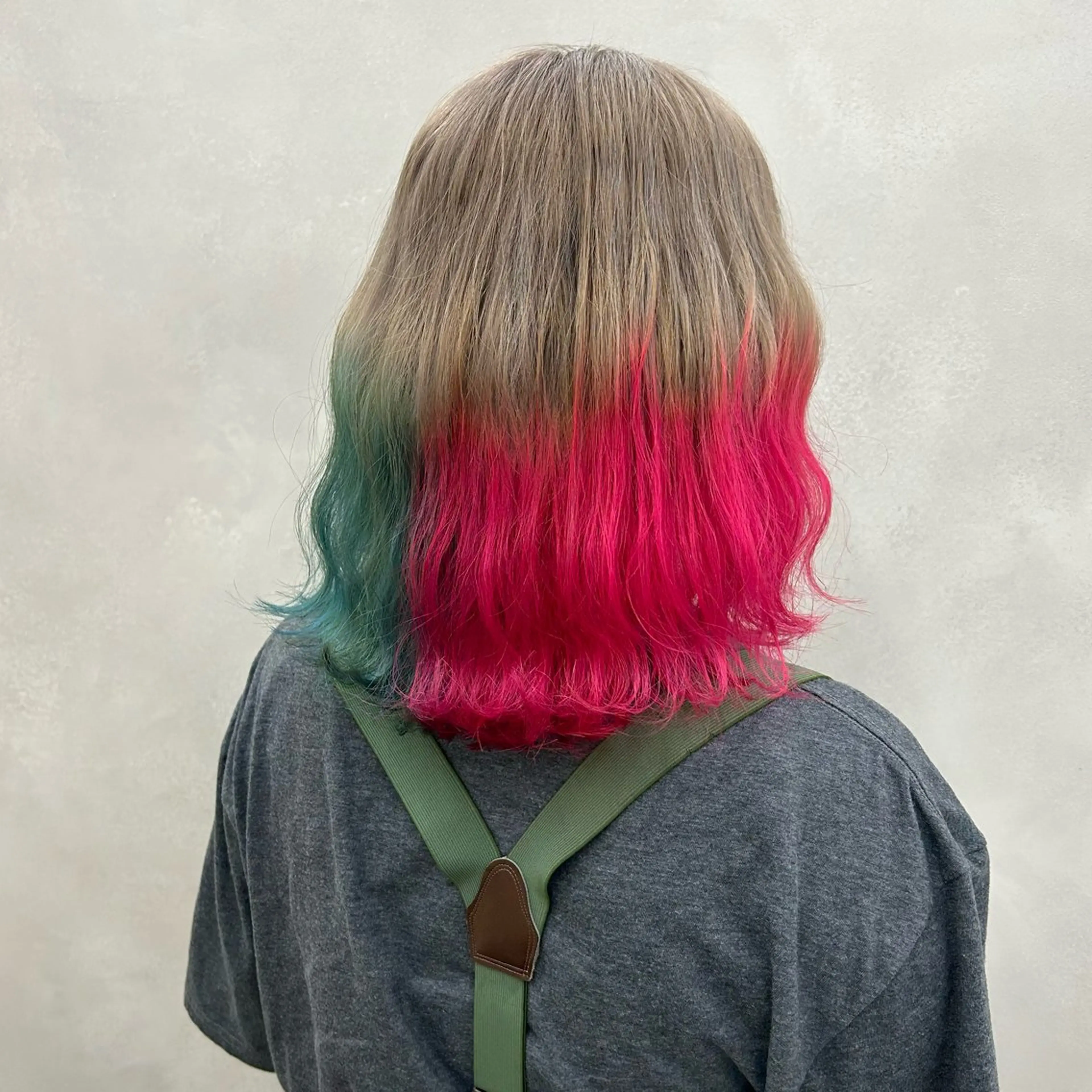 ミディアム カラー 🤍髪質改善➕透明感 カラー🤍川上葵のヘアスタイル