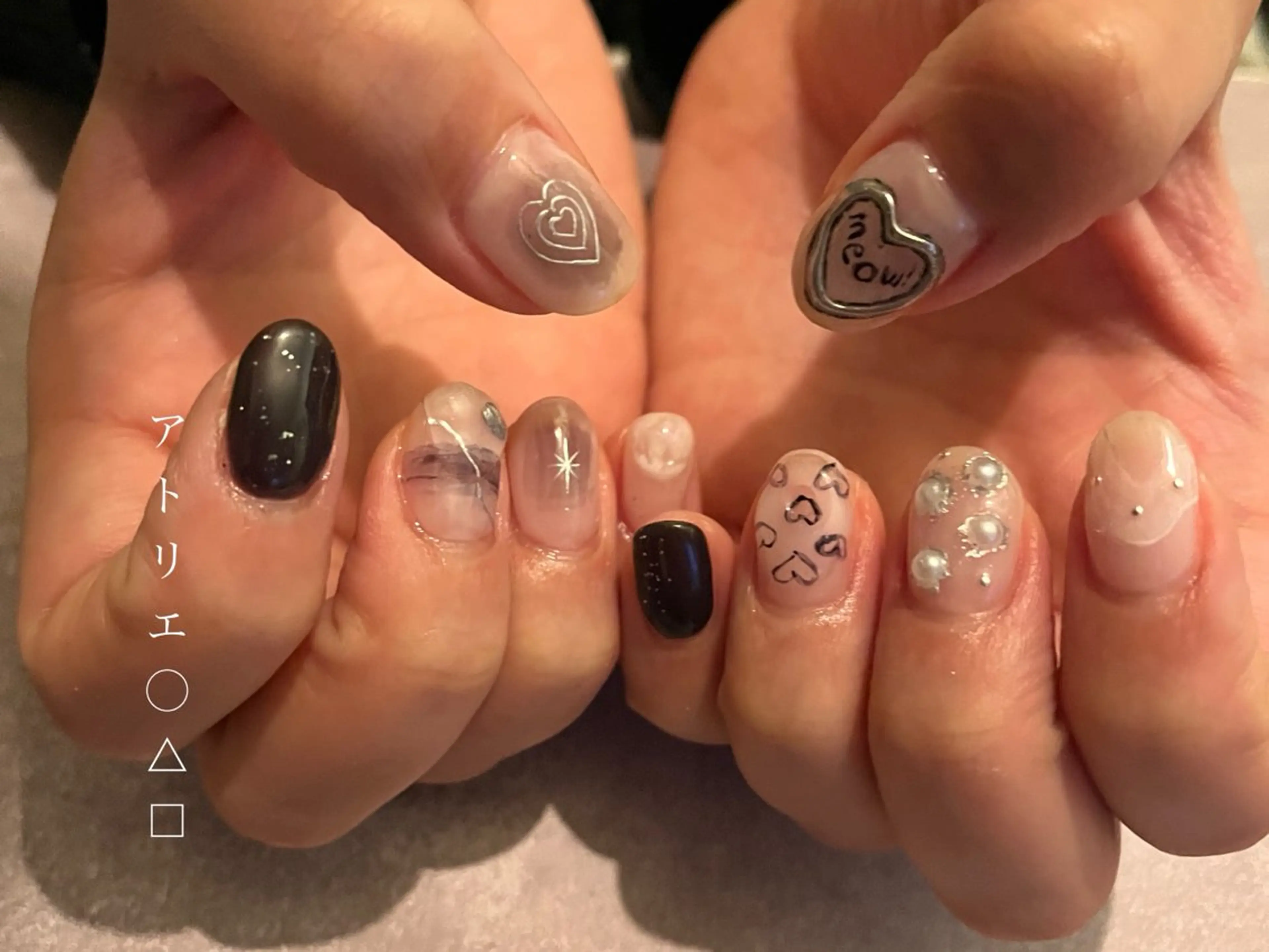 ネイル ハンドネイル アトリエ ○△□のネイルデザイン