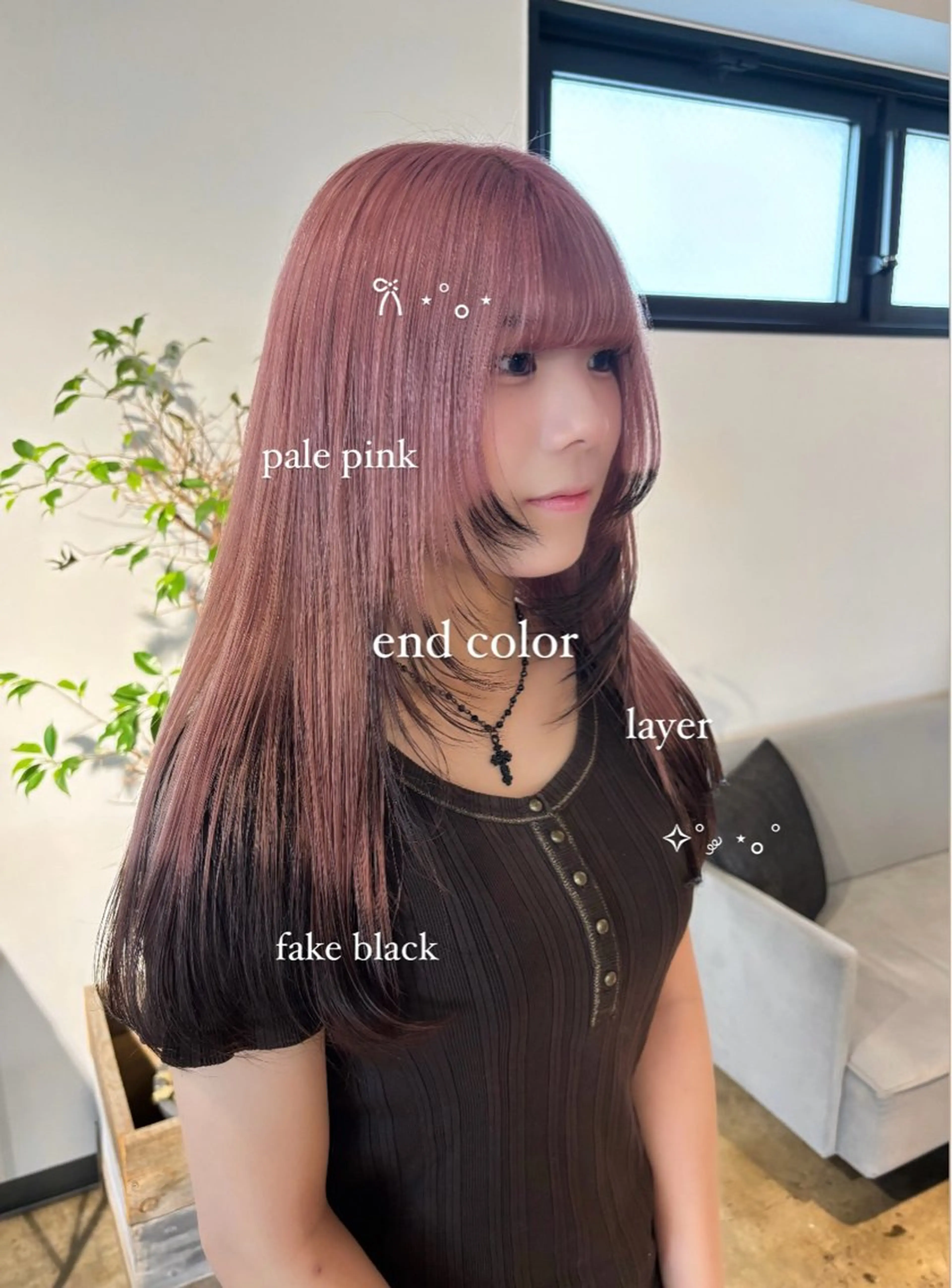 ロング カラー ベージュカラー ブリーチ ケアブリーチ デザインカラー ダブルカラー ヘアカラー トリートメント 暖色カラー🍒 ケアブリーチ/akiのヘアスタイル