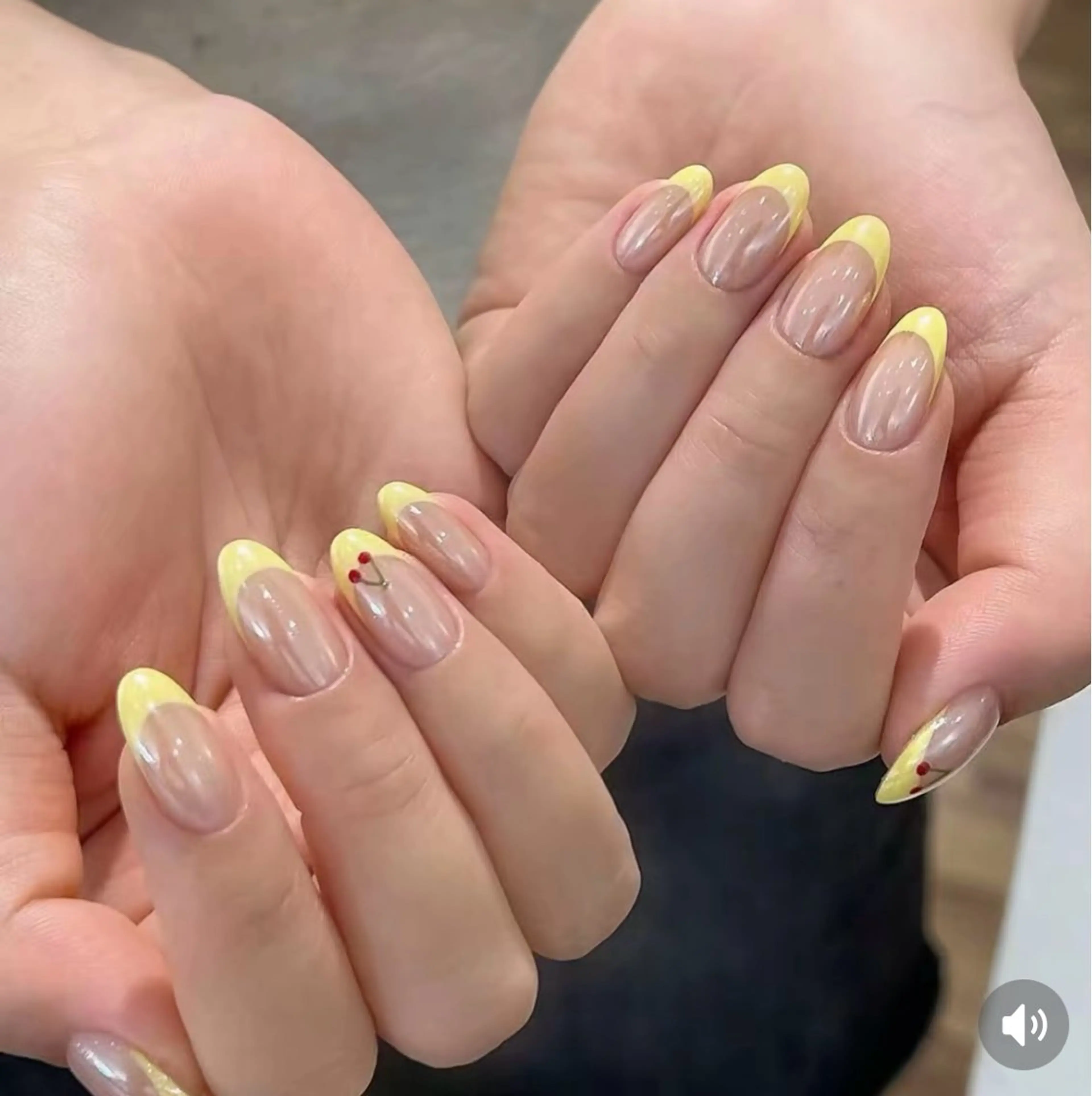 ネイル アートネイル オーロラネイル チークネイル 長さ出し フットネイル Chan nailsのネイルデザイン