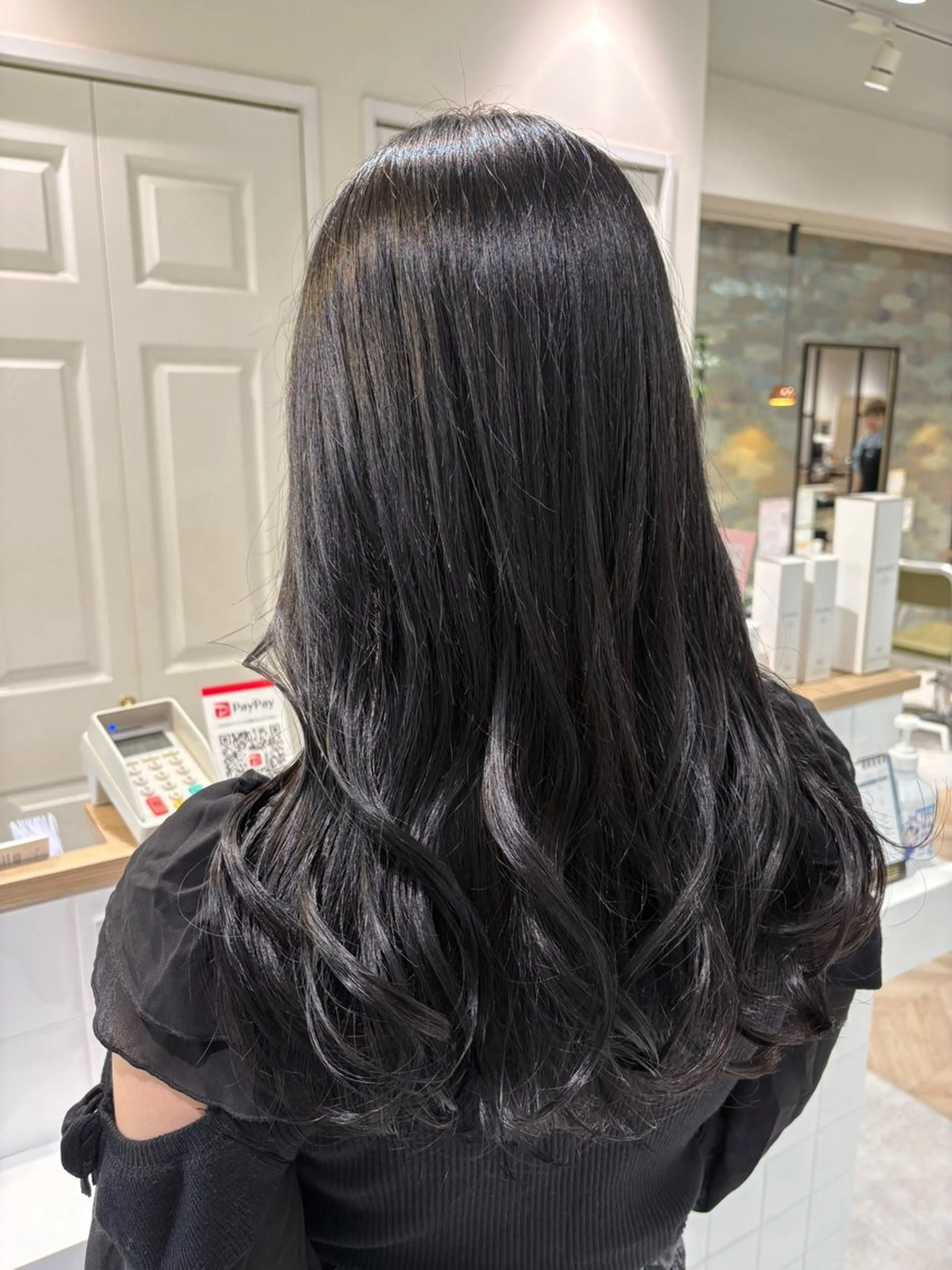 ロング カラー あさかわ みほのヘアスタイル