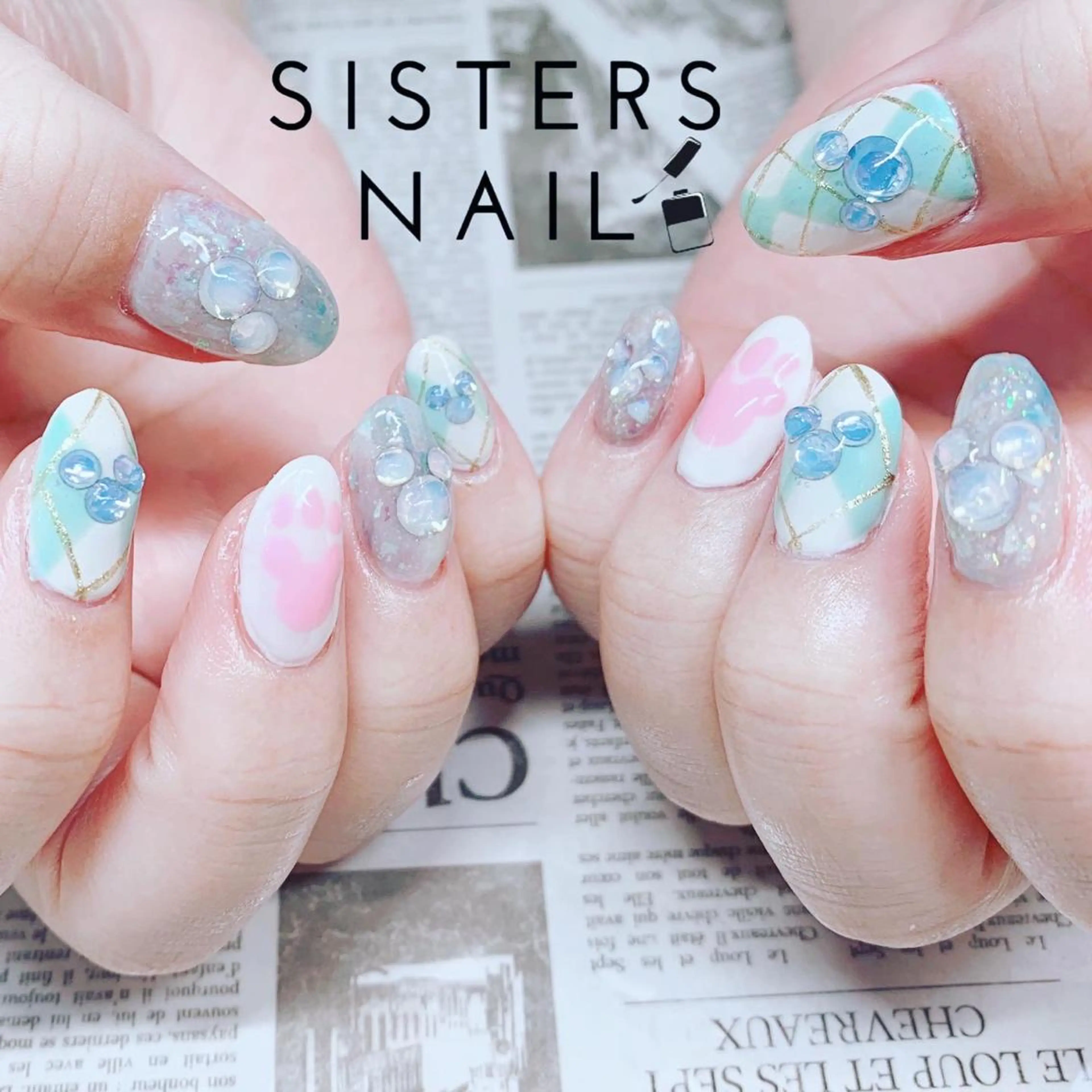 ネイル ハンドネイル ハンドケア sisters nail.fのネイルデザイン