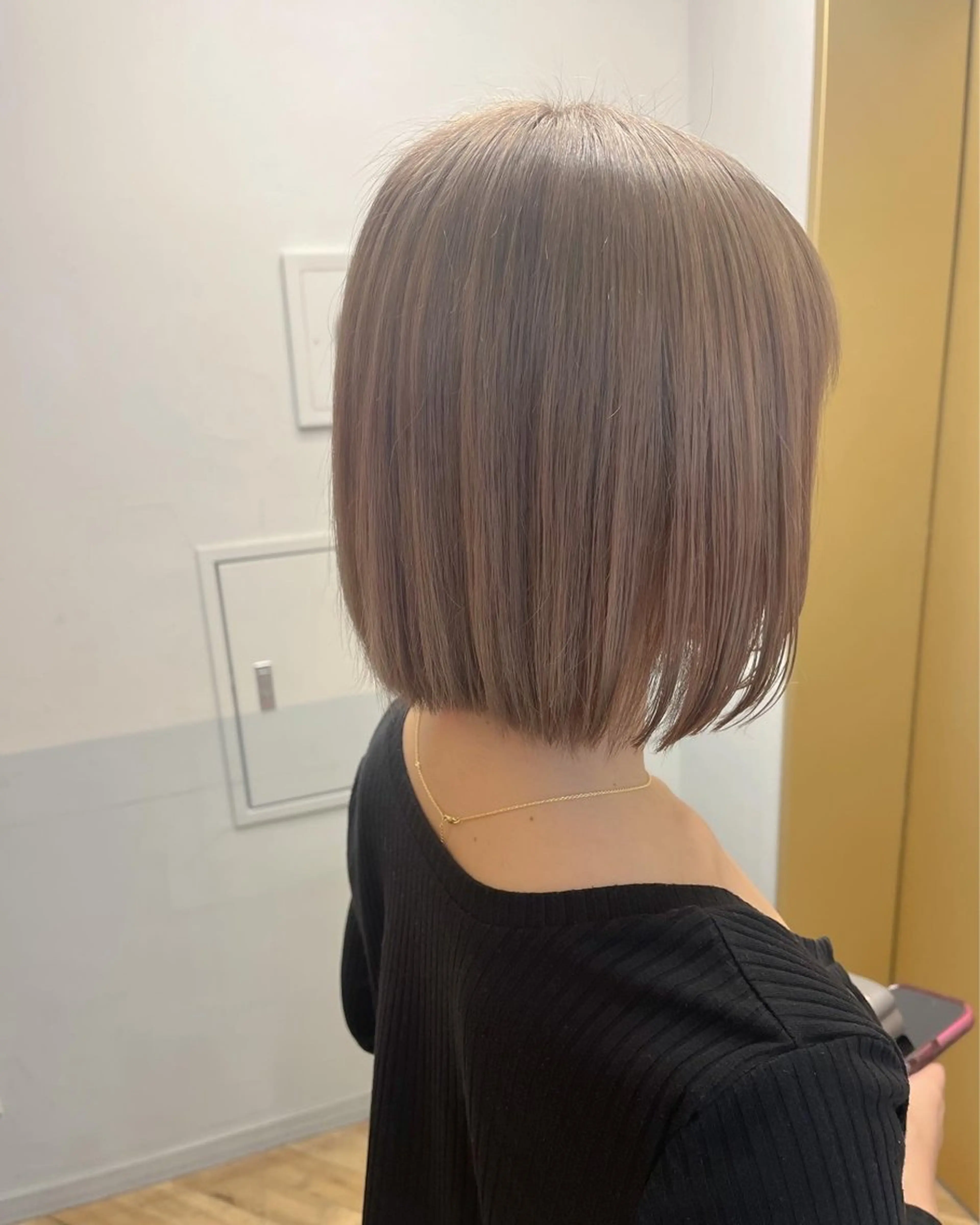 ショート カラー トリートメント カット ヘアカラー 透明感カラー│ レイヤーヘア中居美樹のヘアスタイル