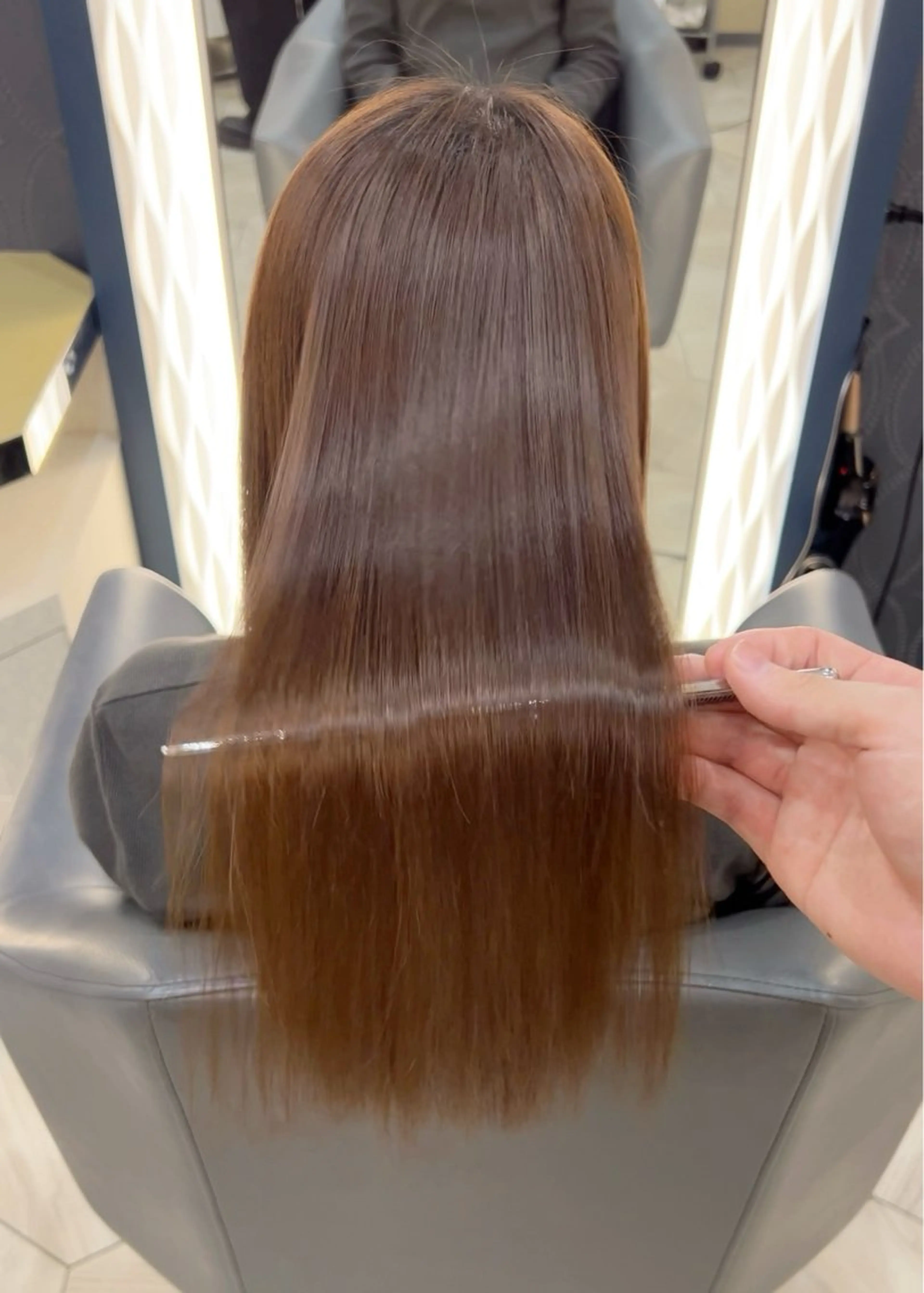 ロング 縮毛矯正 トリートメント 🌈髪質改善特化🌈 縮毛矯正/原口純平のヘアスタイル