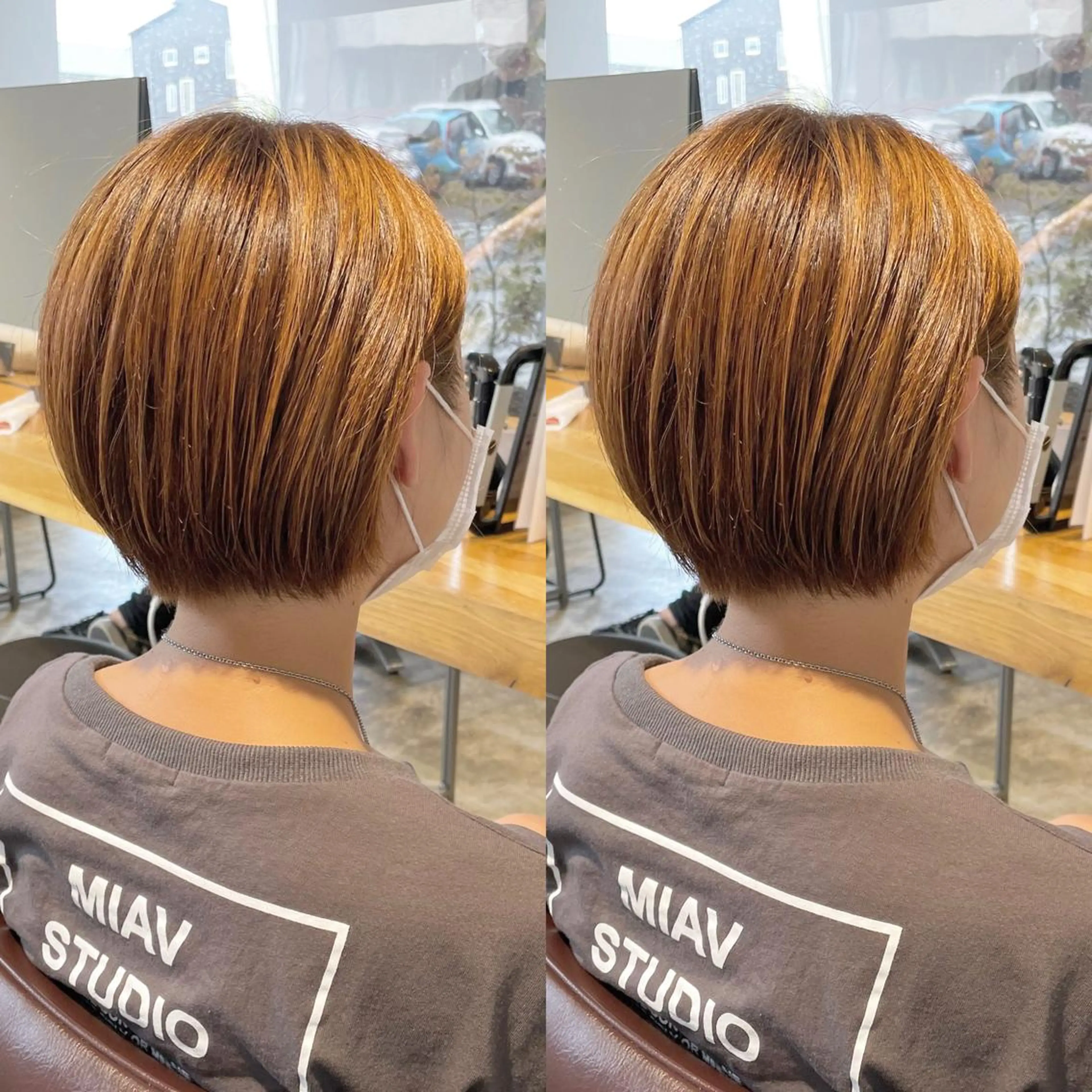 ショート ショートボブ ボブ ショートヘア Natural hair designing【ナチュラル ヘアーデザイニング】所属・新井啓介 宇都宮美容師のヘアスタイル