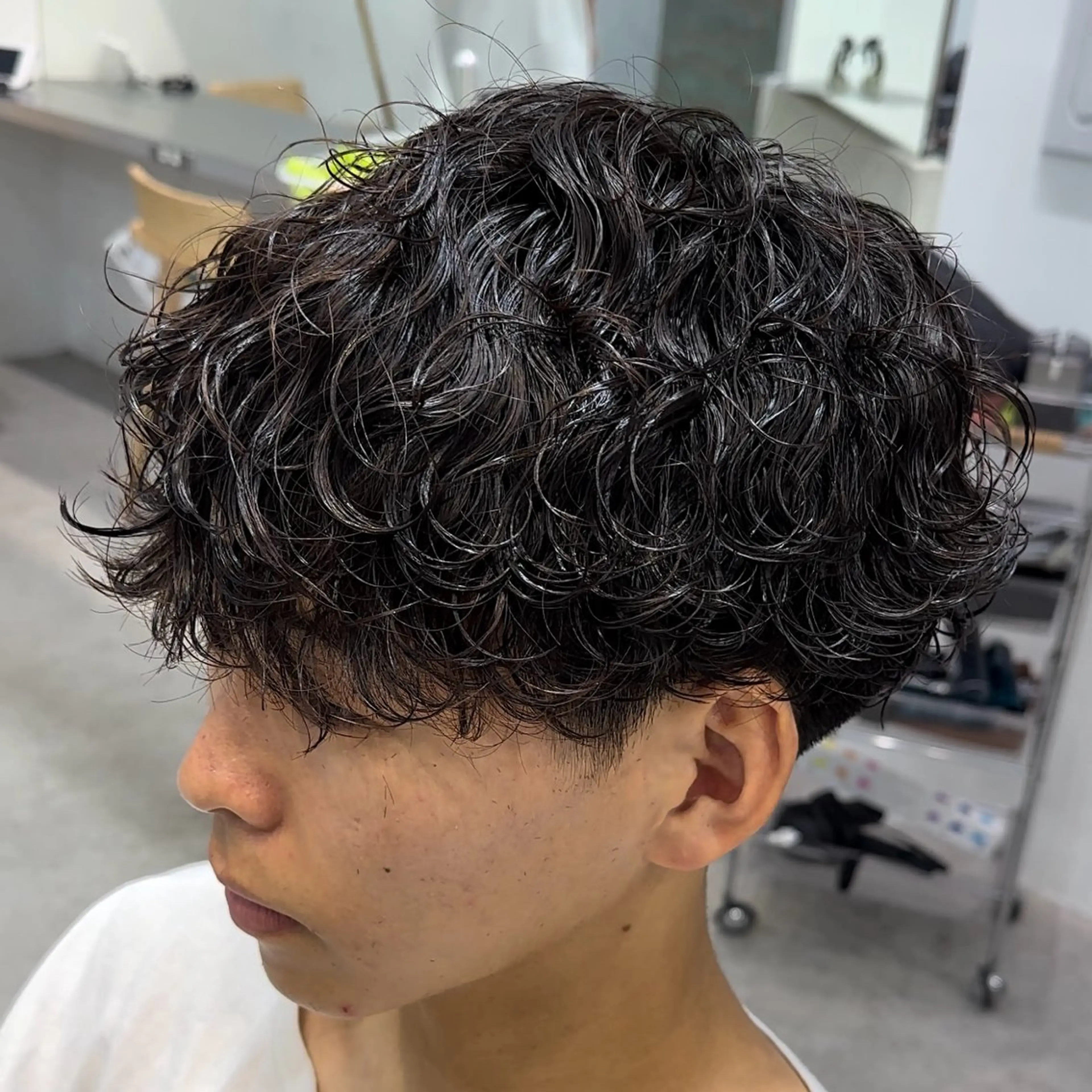 パーマ メンズ 当日予約⭕️ fifth渋谷太田のヘアスタイル