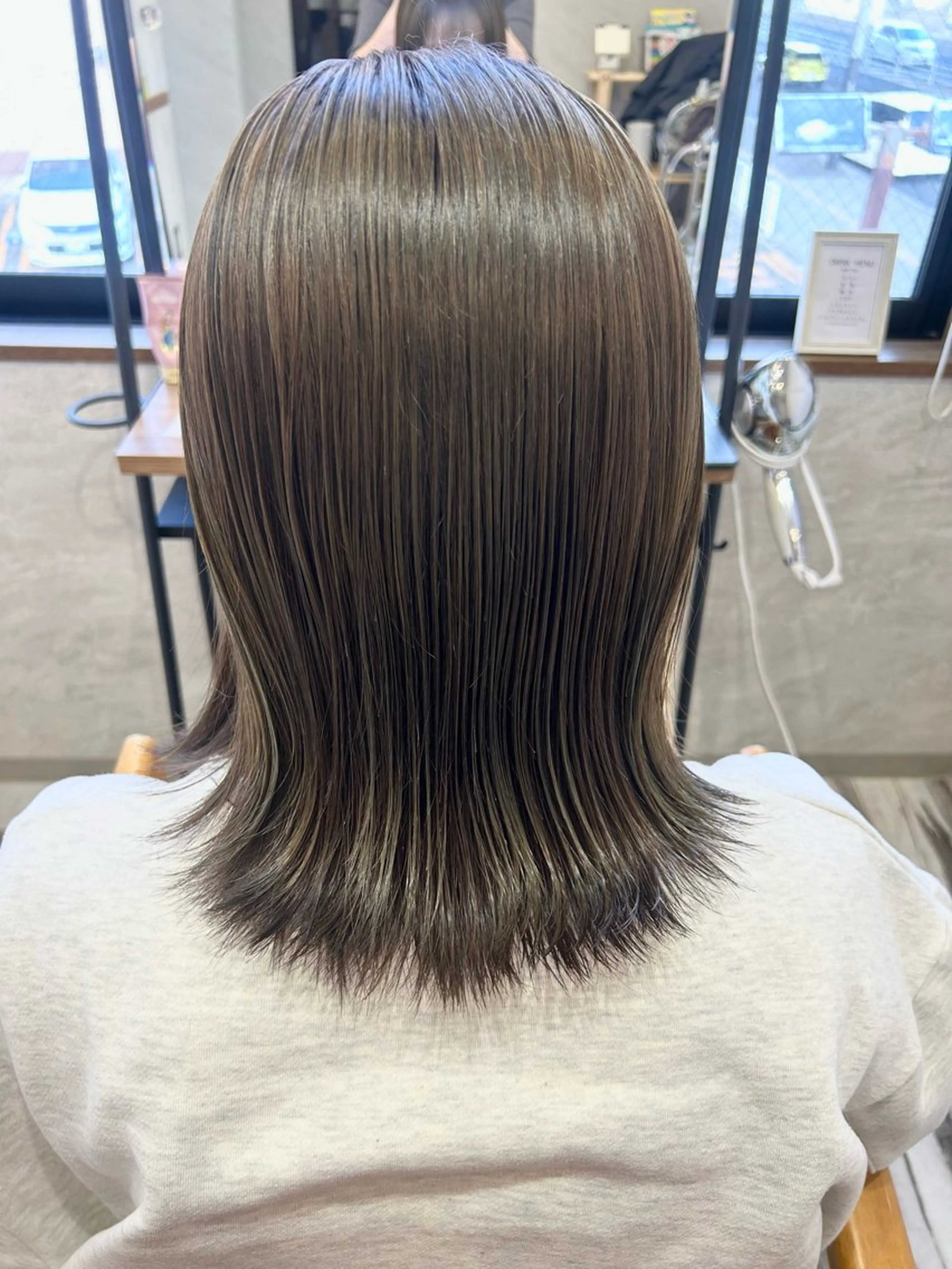 ミディアム Hair Lounge Rough所属・透明感カラー /hiyori🌟のヘアスタイル