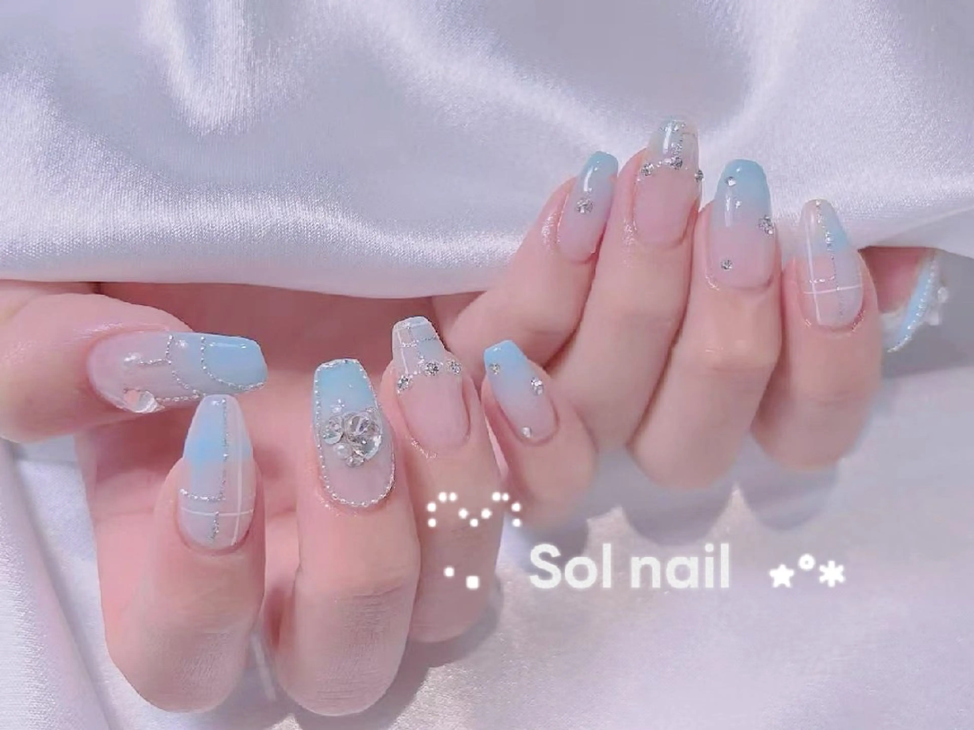 ネイル ハンドネイル パラジェル＆フィルイン取り扱いサロンSol Nail所属・Sol Nail ミネのネイルデザイン