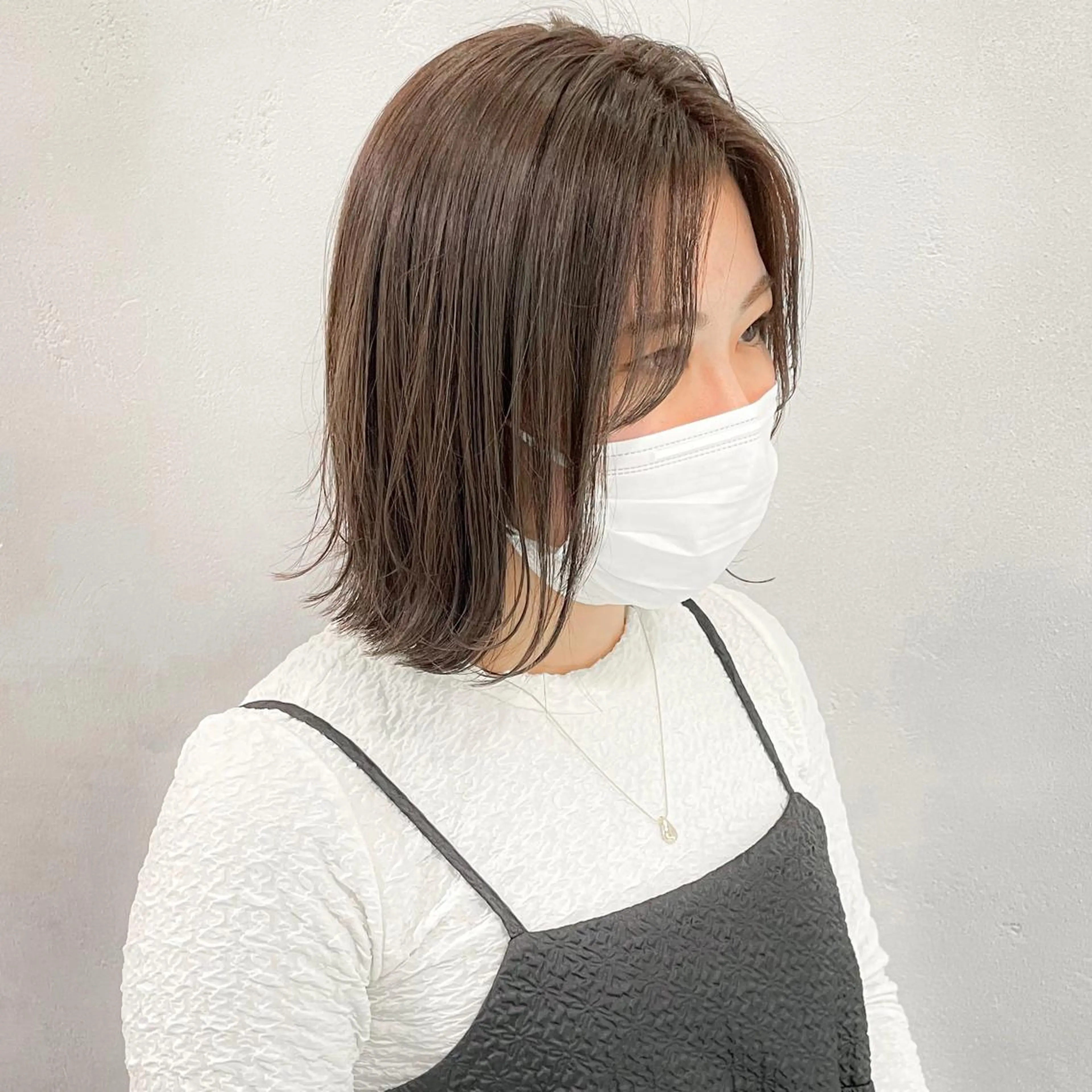 ミディアム カラー カット ヘアカラー トリートメント HARUKI MINATO japan KOBE所属・阿田 悠士朗のヘアスタイル