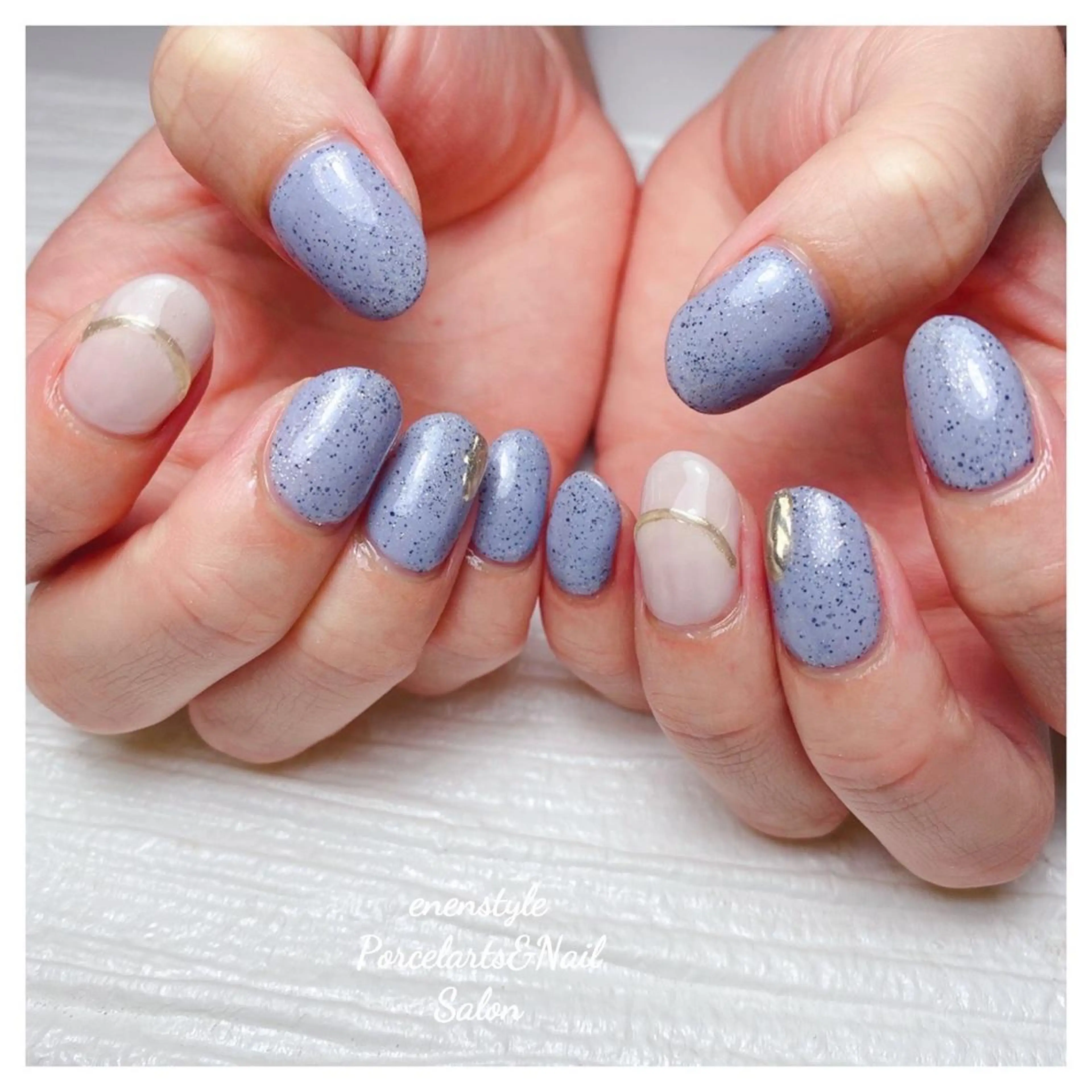 ミディアム ネイル 👑enen style👑のネイルデザイン