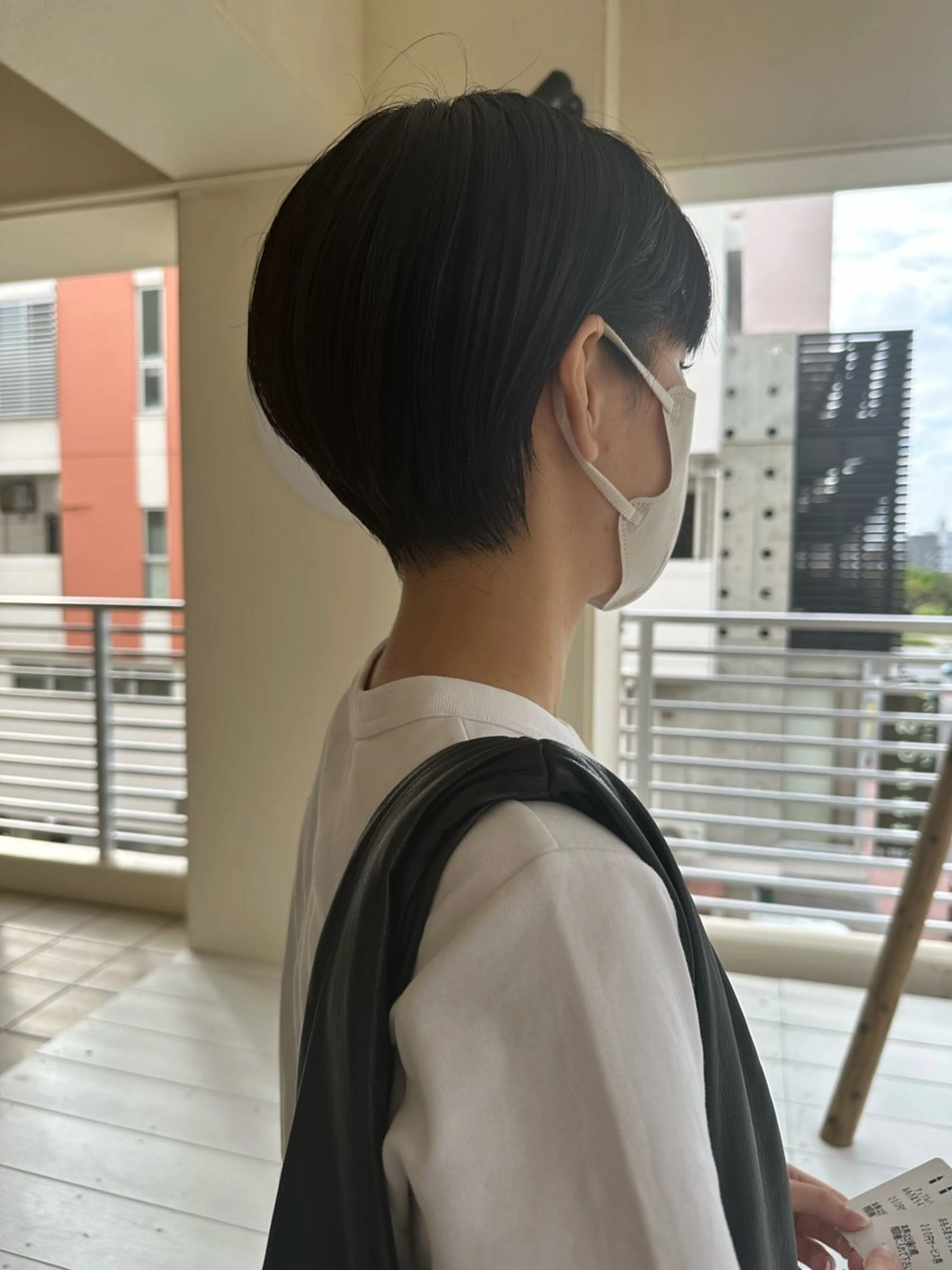 ショート 切りっぱなしボブ ショートボブ ハンサムショート 丸みショート ボブ カット ヘアカラー トリートメント C’LD hair  produce /シールドヘア所属・モテ髪/ボブ/ショー ト/アダチフウトのヘアスタイル