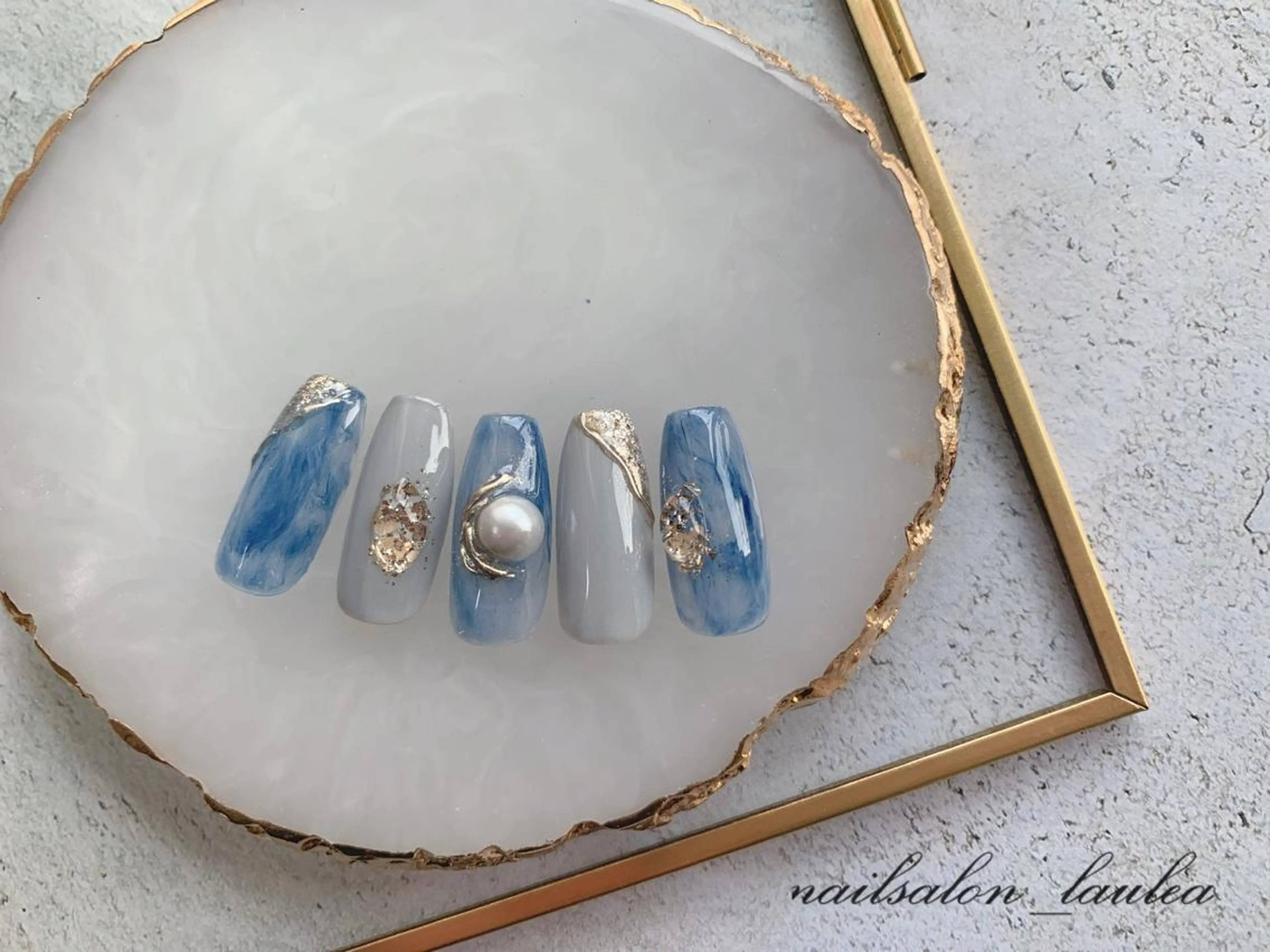 ネイル ハンドネイル nail salon Lauleaのネイルデザイン