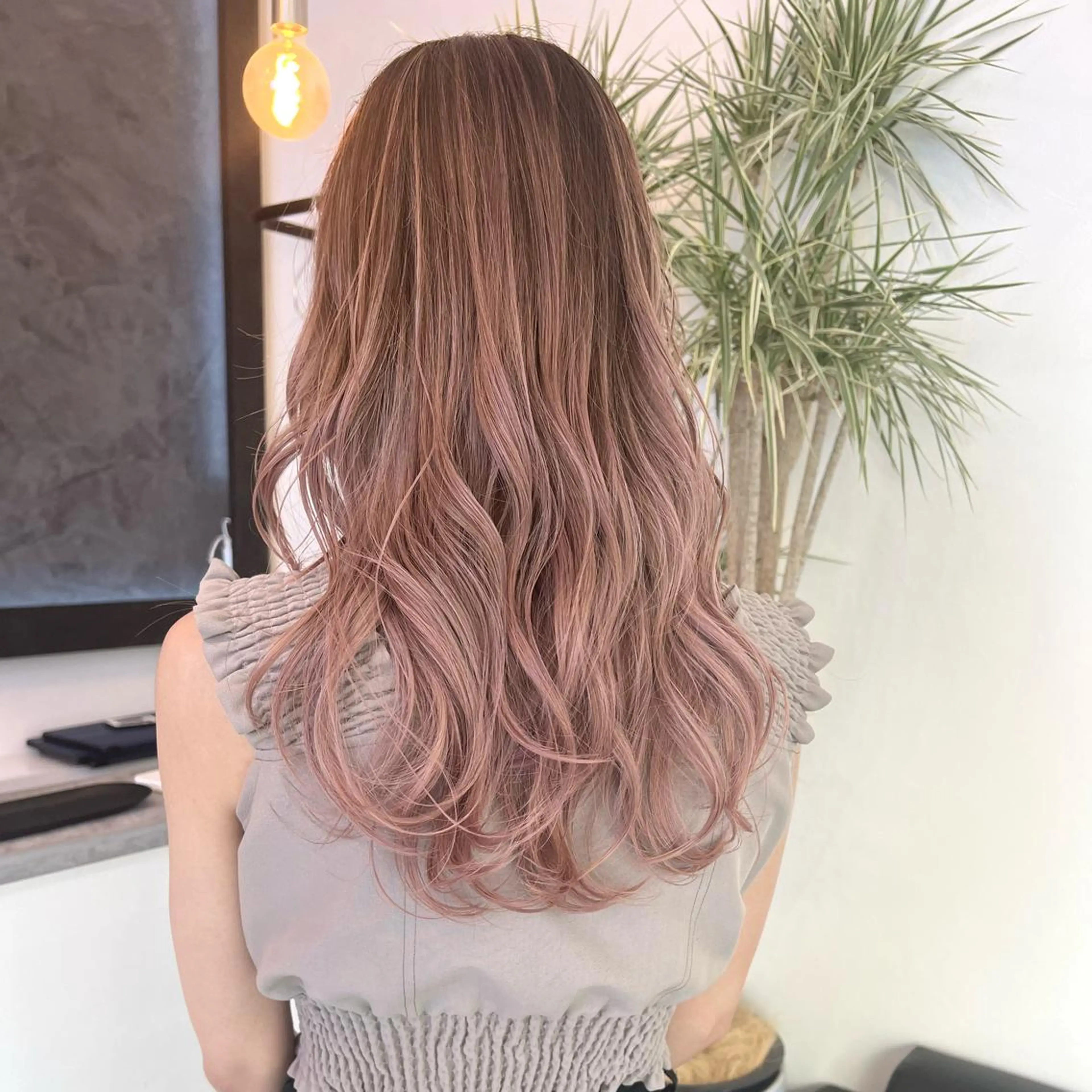 ロング カラー ヘアアレンジ ✨韓国/外国人風✨ 江原巧のヘアスタイル