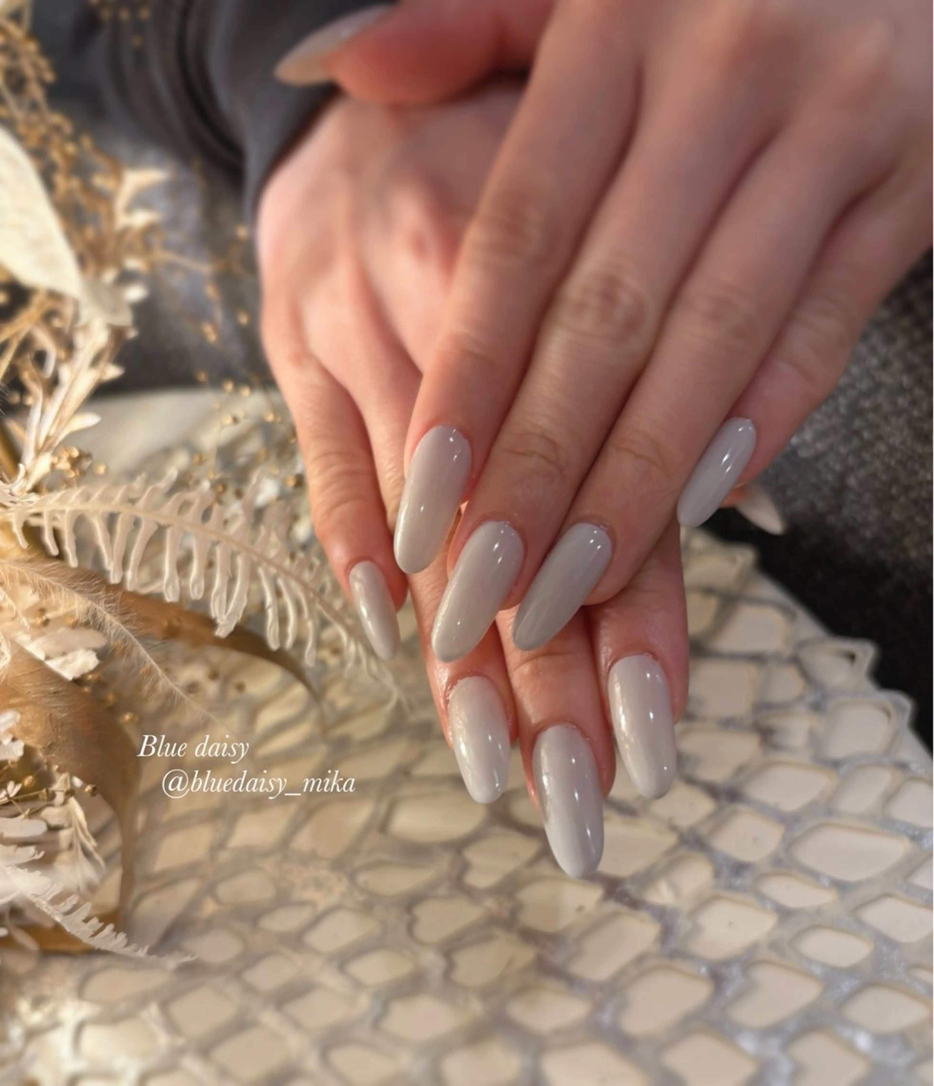 ネイル 長さ出し ワンカラーネイル ハンドネイル Blue　daisy　栄本店 【ブルーデイジー】所属・Blue daisy 栄本店のネイルデザイン