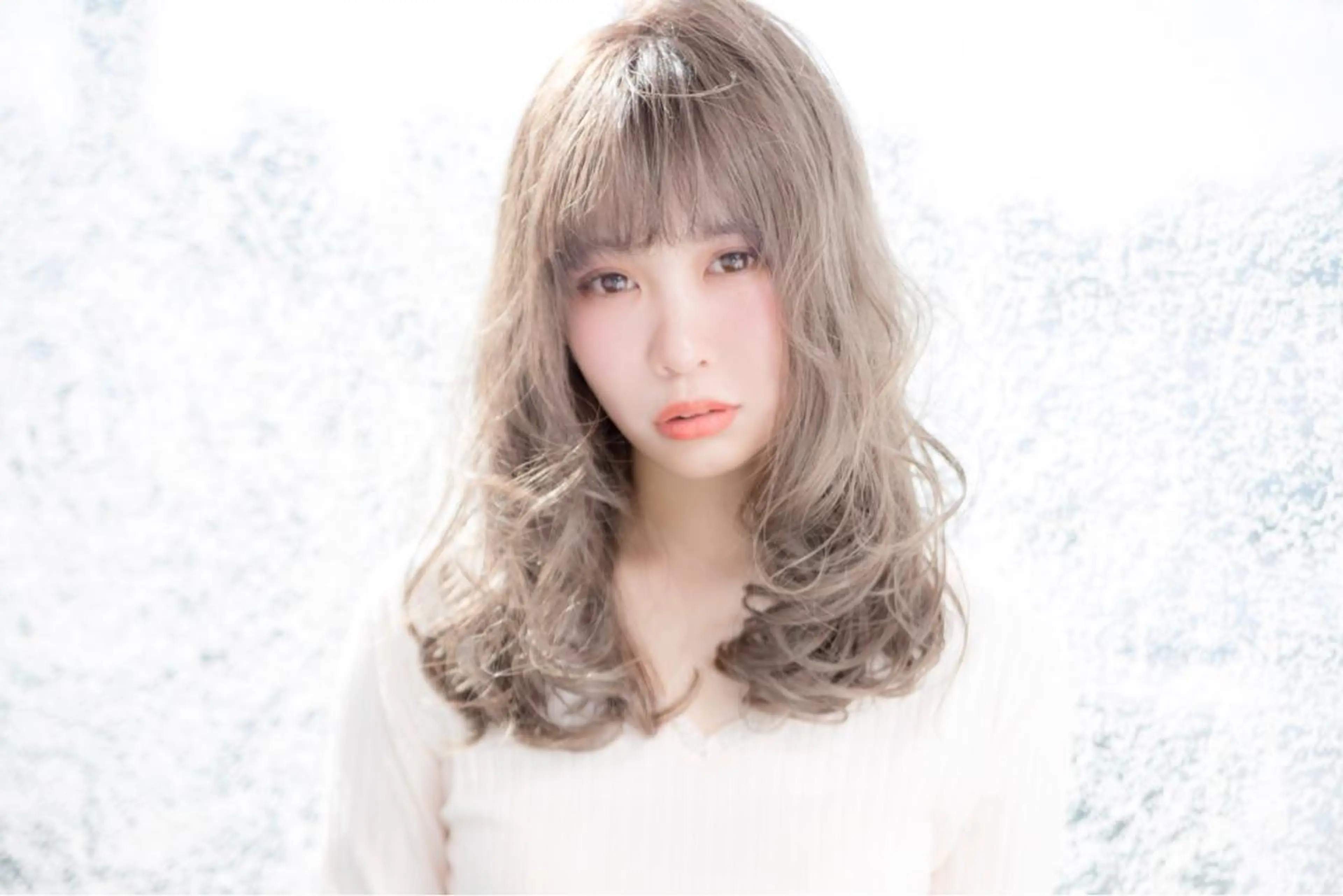 セミロング カラー Re:ta Hair 飯田淳平のヘアスタイル