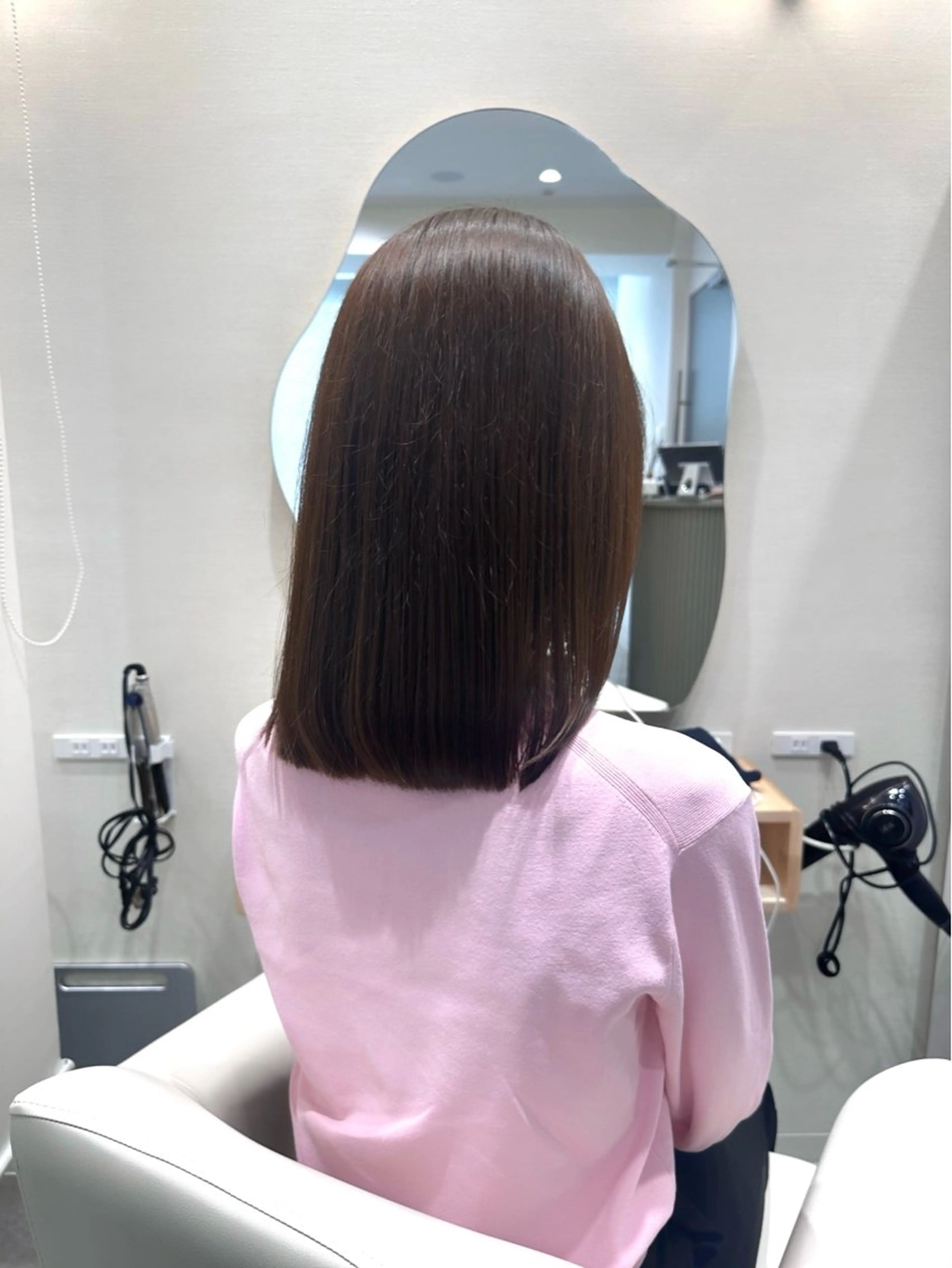 ミディアム カラー ブリーチ ブラウンカラー ブリーチなしカラー ヘアカラー トリートメント LUMO所属・矢野 晃平のヘアスタイル