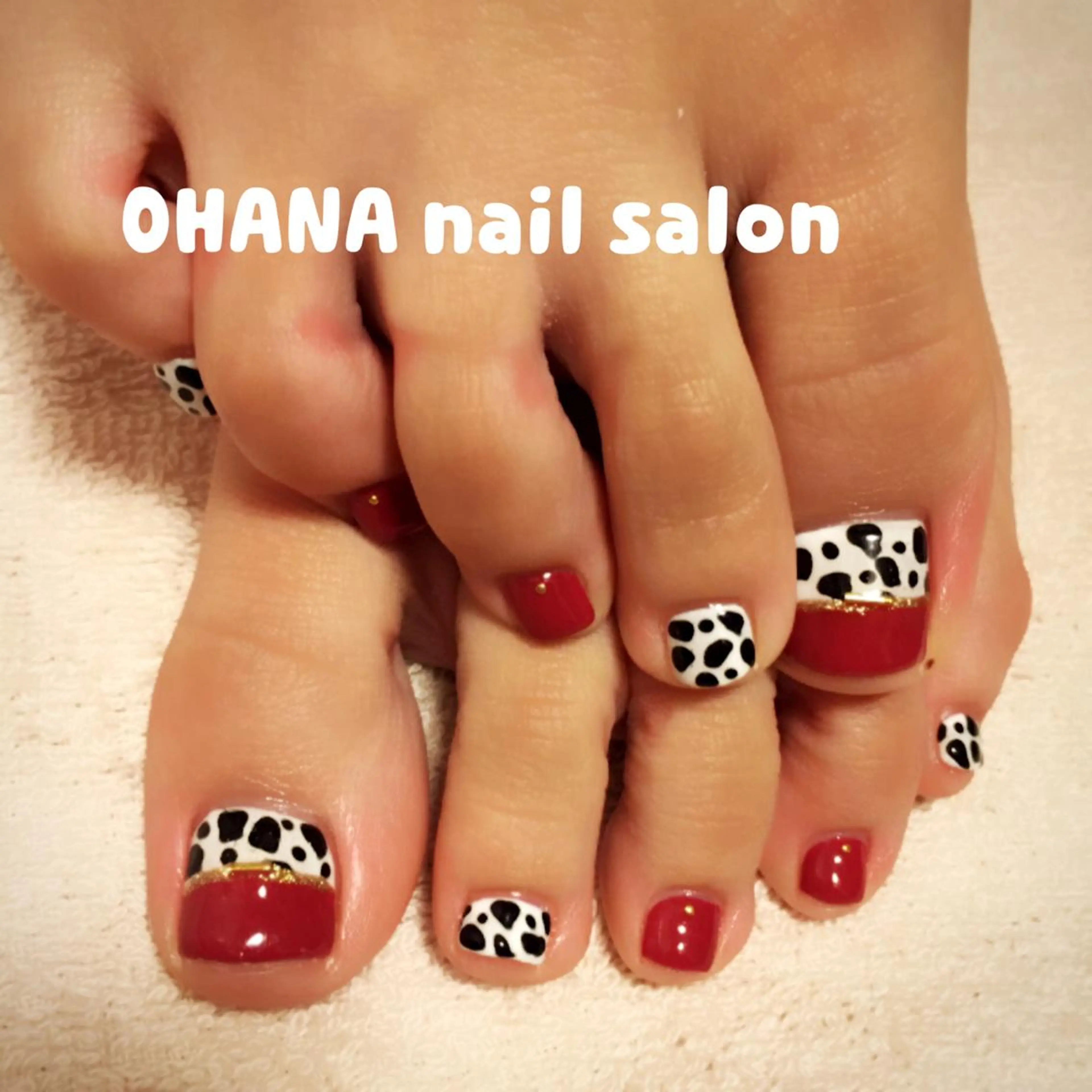 ネイル ボルドー フットネイル 那覇🏝️台湾人 ネイリストSHIUのネイルデザイン