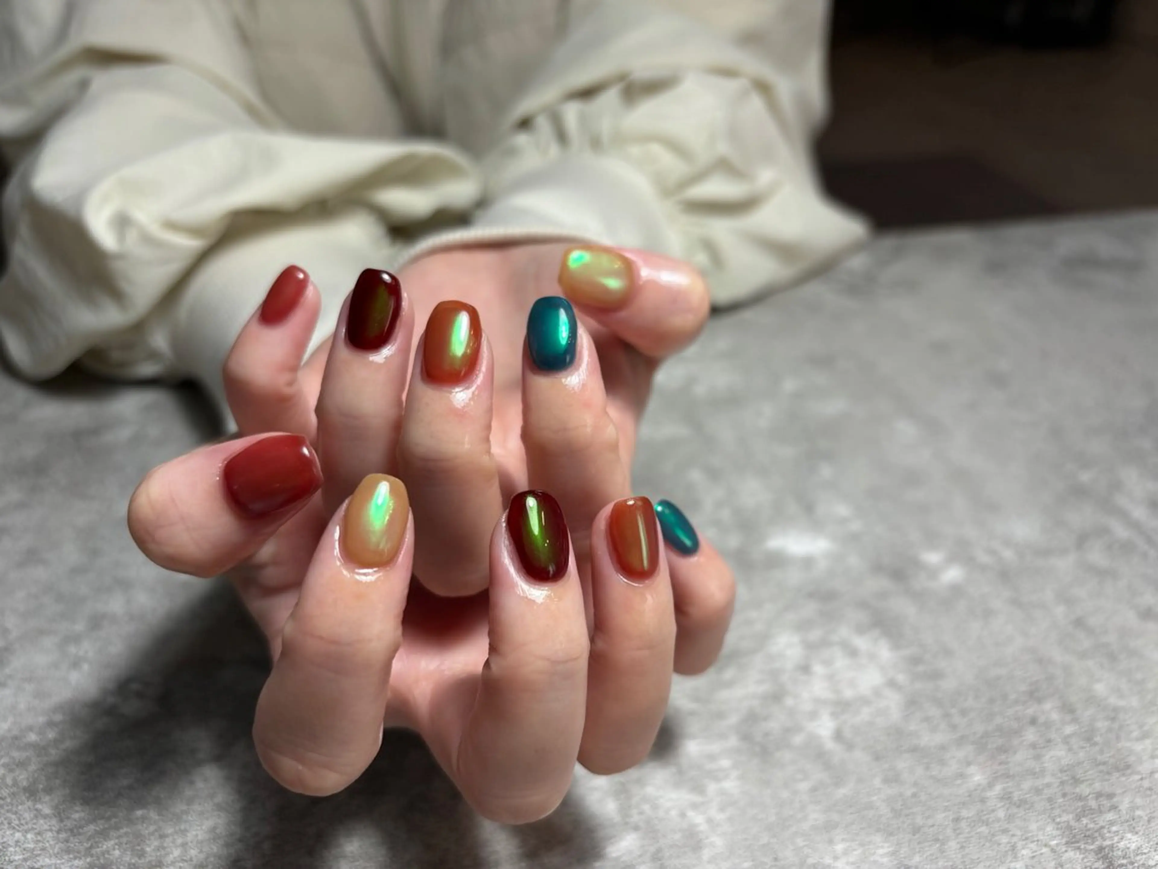 ネイル オーロラネイル NAIL'S MODAのネイルデザイン