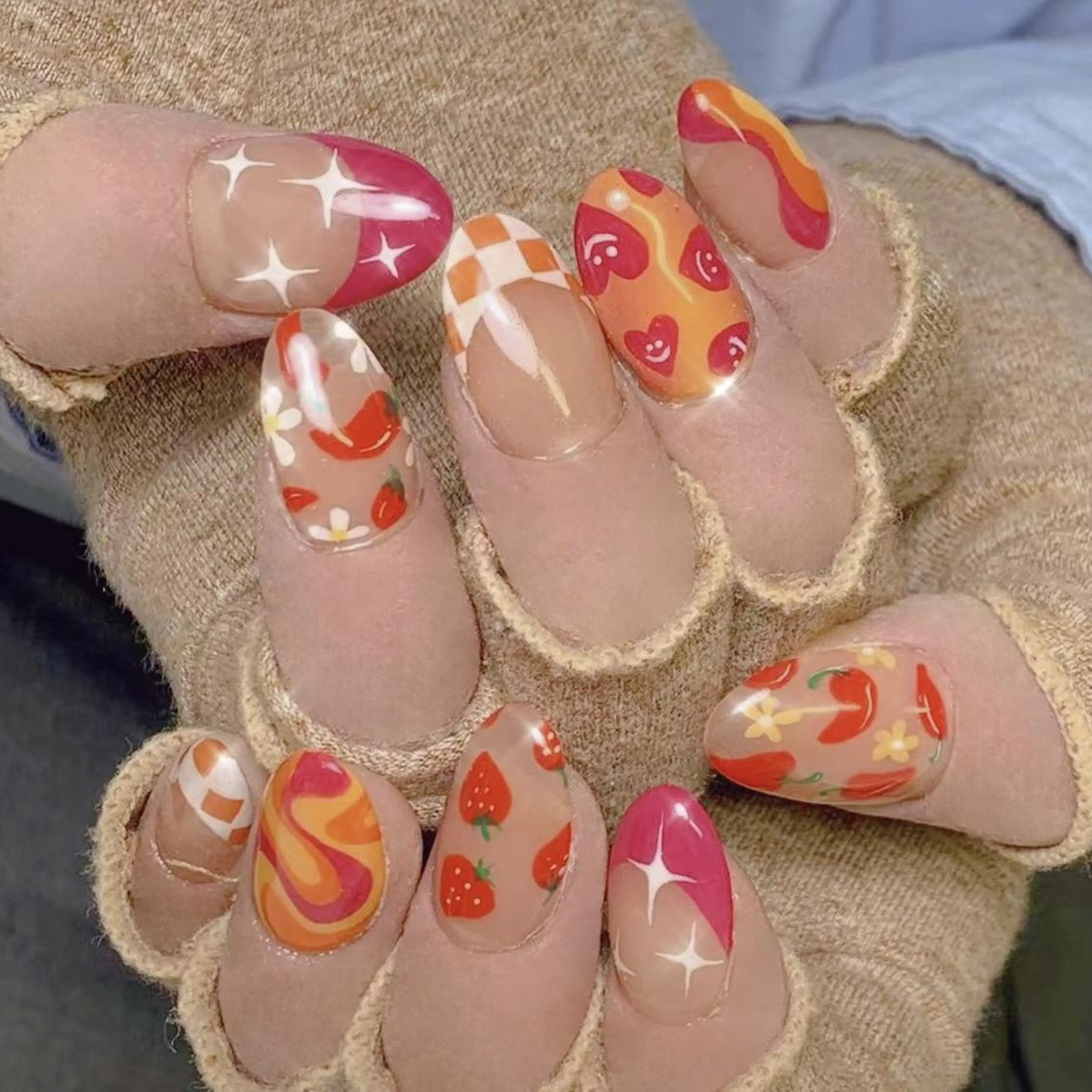 ネイル ゴージャス 持ち込み ハンドネイル DIAMOND Nail🍒のネイルデザイン