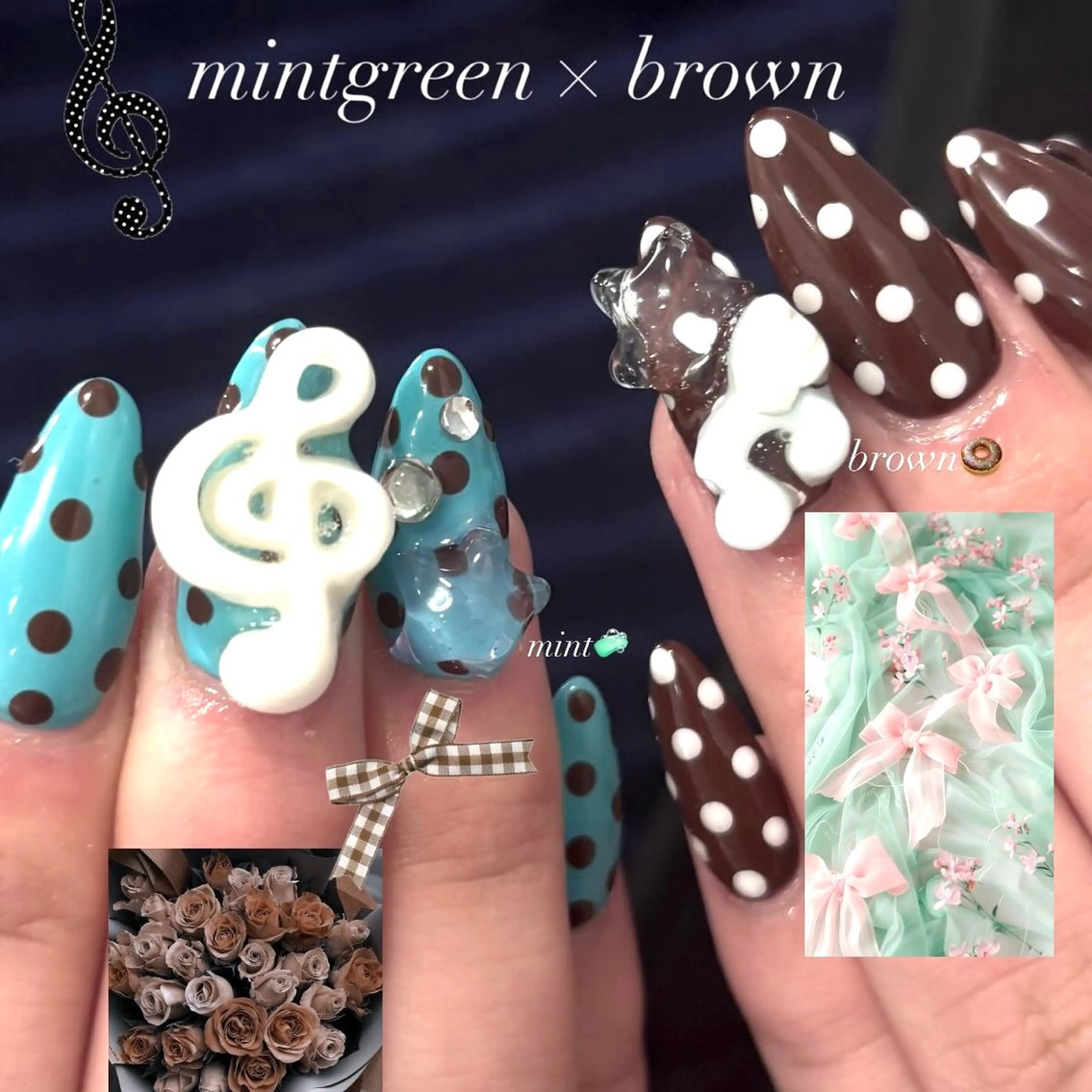 ネイル ハンドネイル 🍓リスブラン MELのネイルデザイン