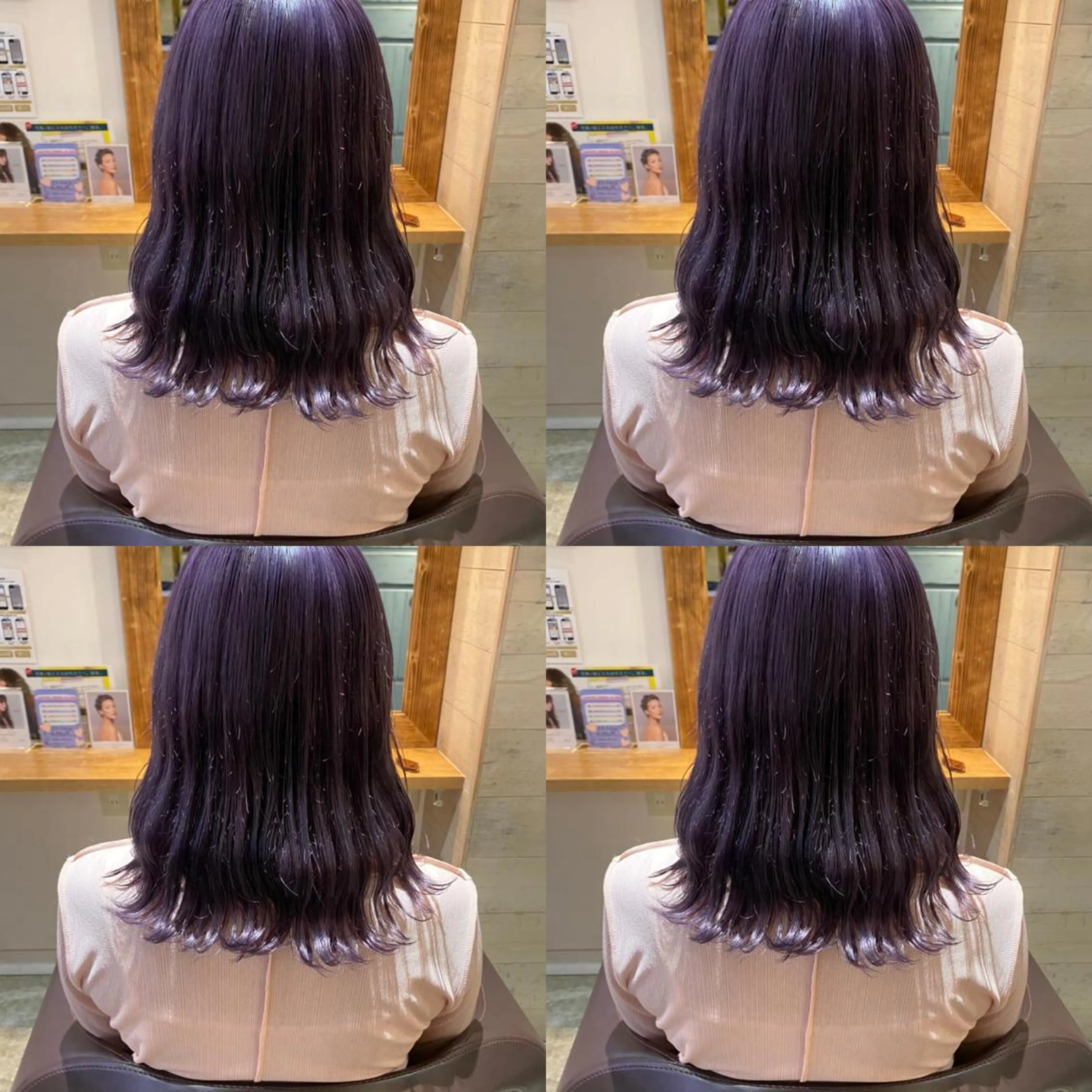 ミディアム カラー ヘアアレンジ 💎韓国レイヤー ×エクステゆうま💎のヘアスタイル